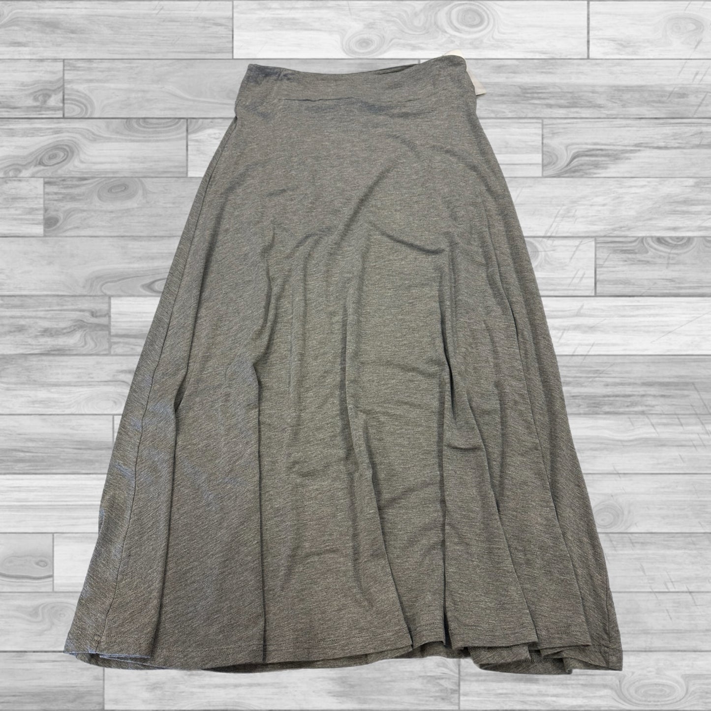 Skirt Maxi By Bay Studio In Grey, Size: Petite M