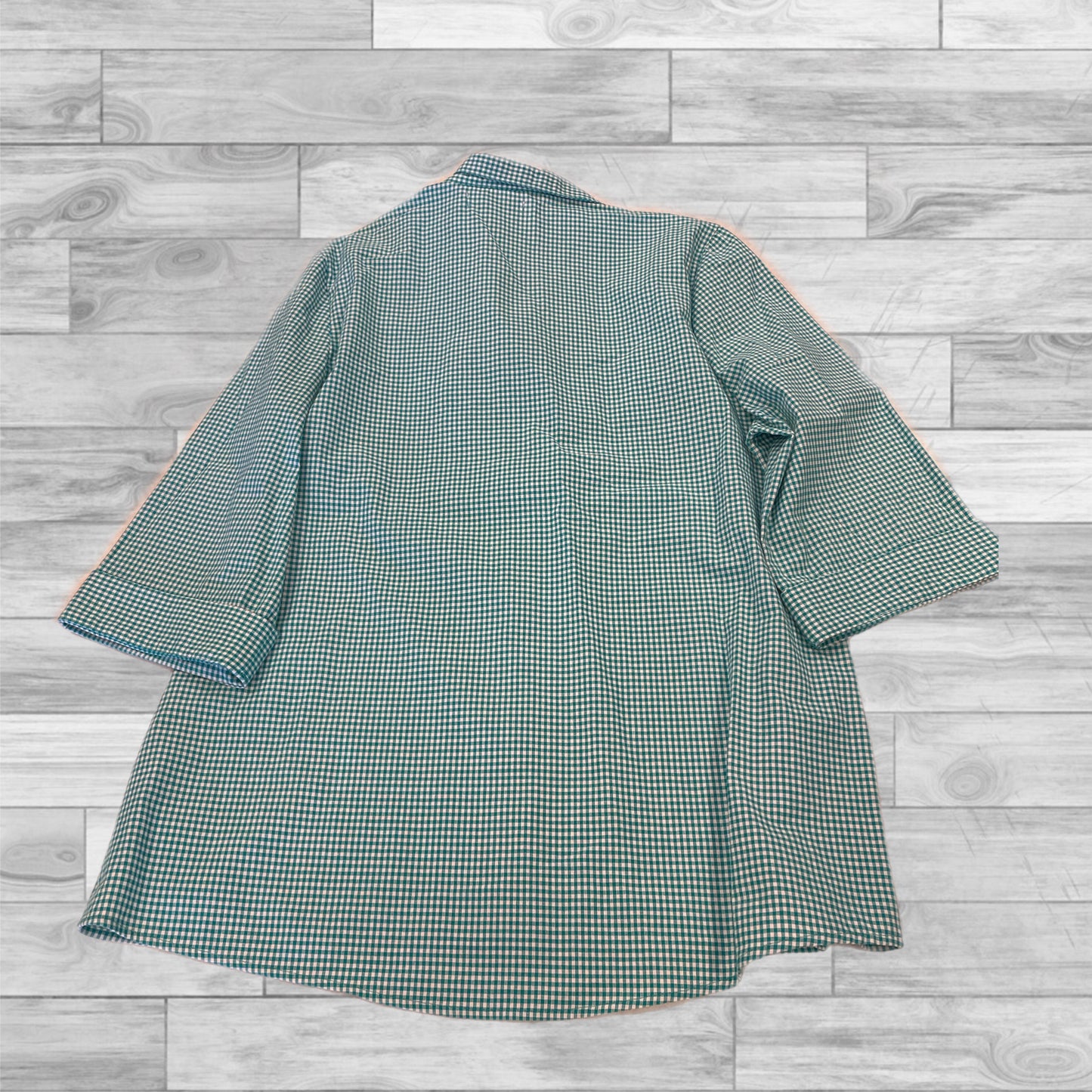 Top 3/4 Sleeve By Coral Bay In Blue, Size: L