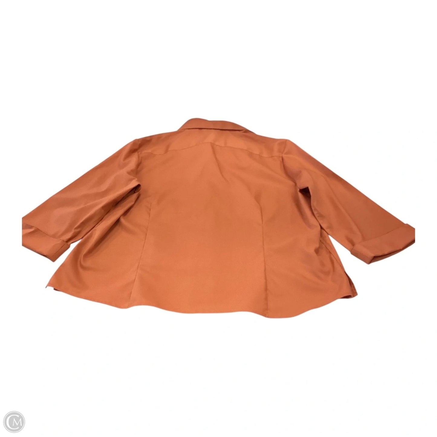 Top Long Sleeve By Clothes Mentor In Orange, Size: Xl