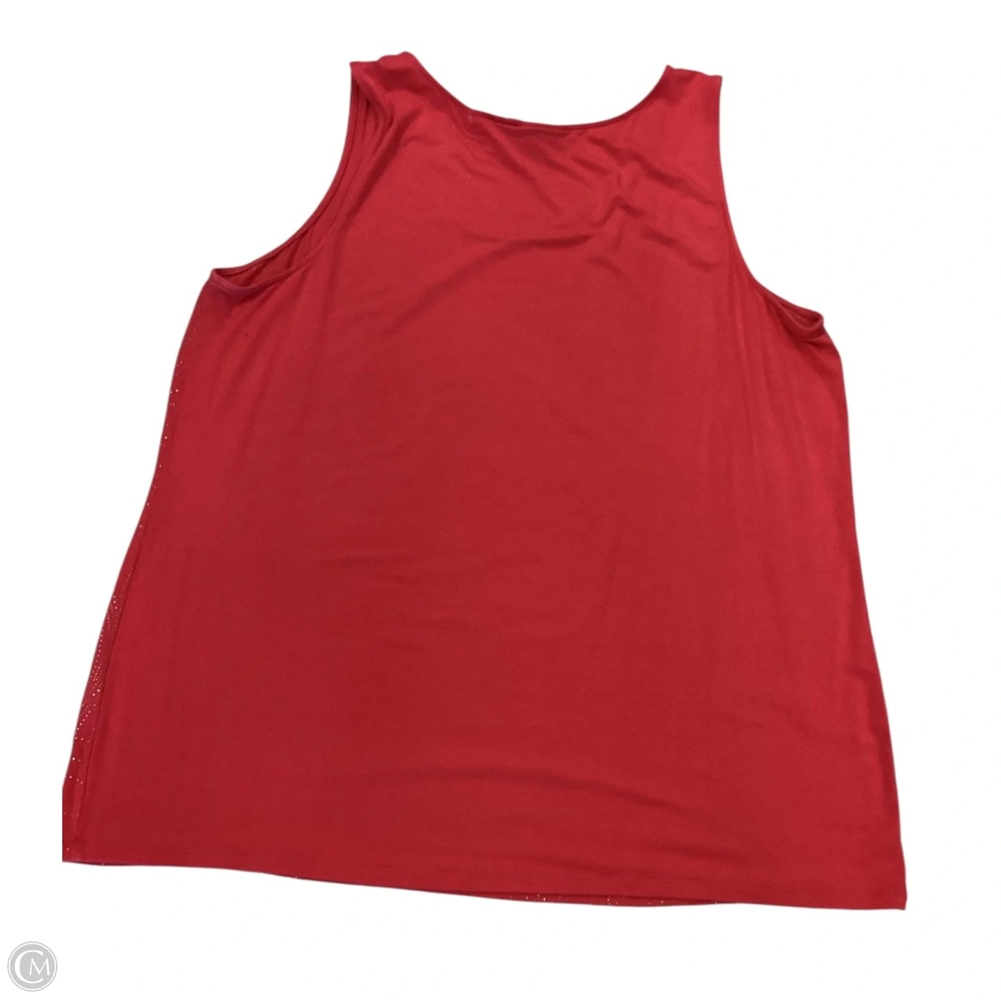 Tank Top By Chicos In Red, Size: 3-XL