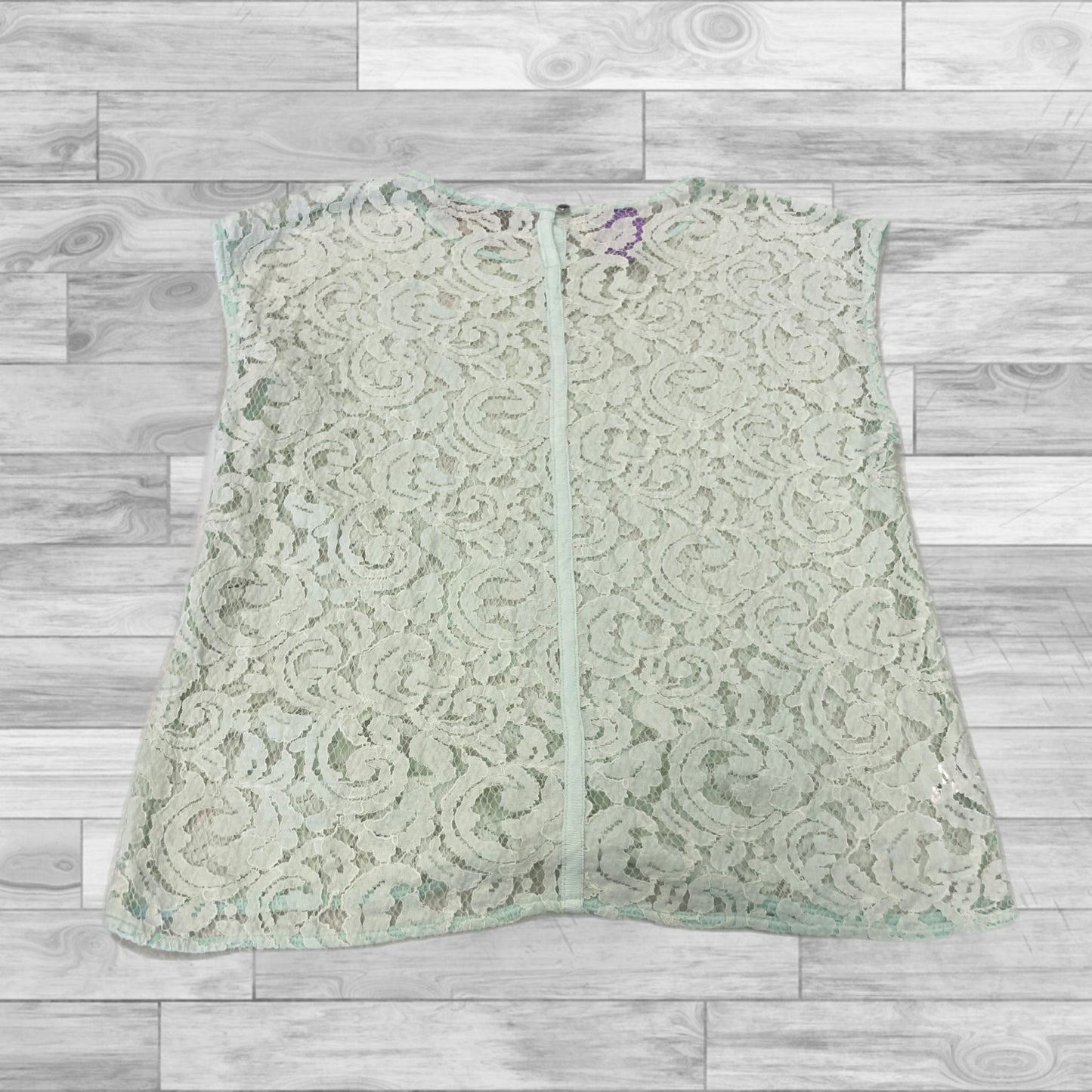 Swimwear Cover-up By Loft In Green, Size: Petite S