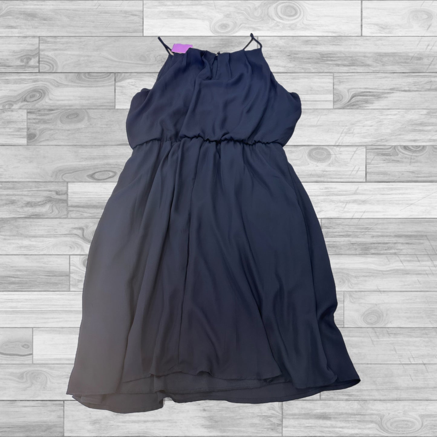 Navy Dress Casual Short Tacera, Size 1x