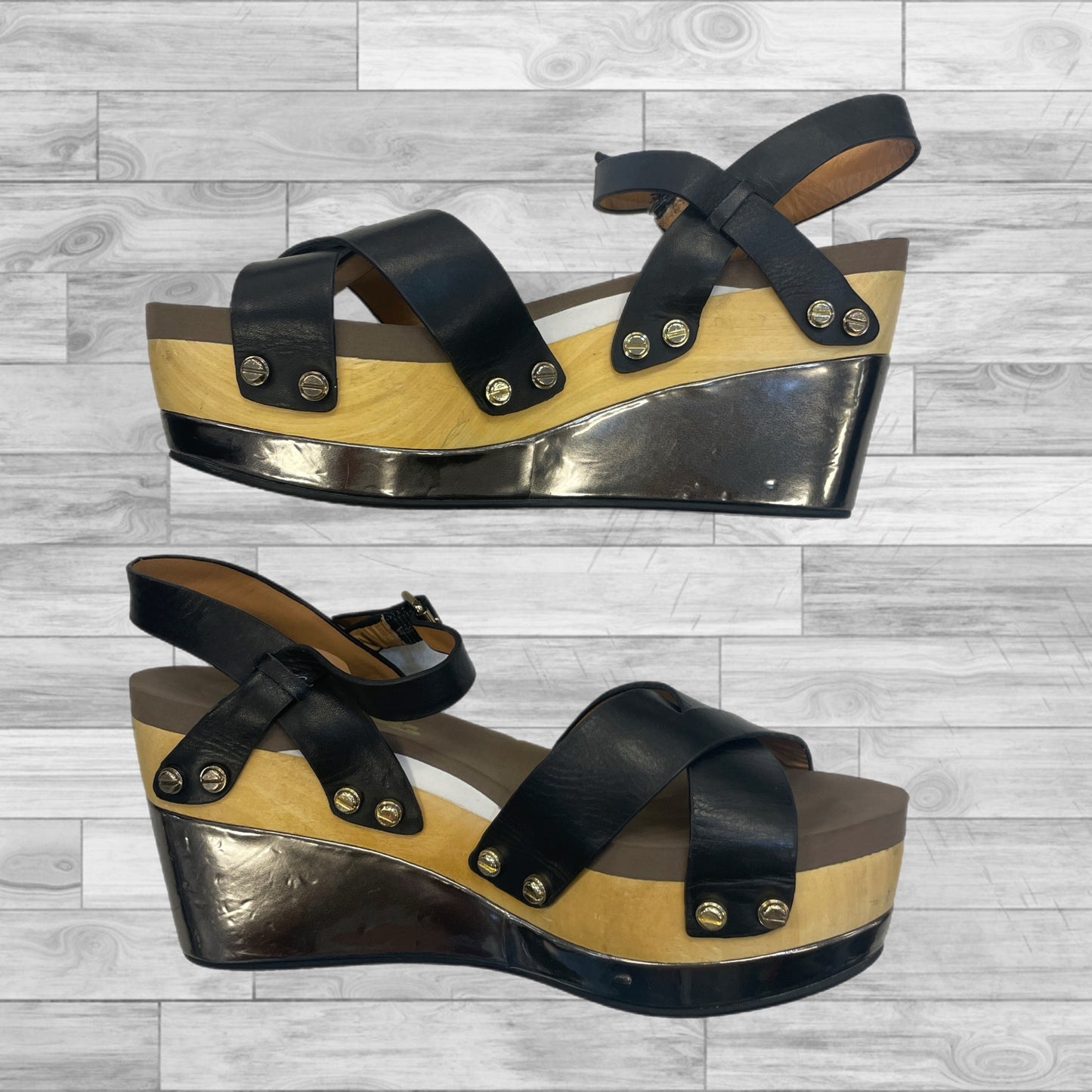 Shoes Heels Platform By Cmc In Black, Size: 7