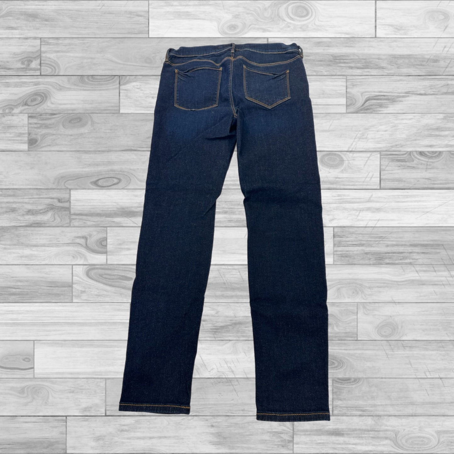 Jeans Skinny By Loft In Blue Denim, Size: 8