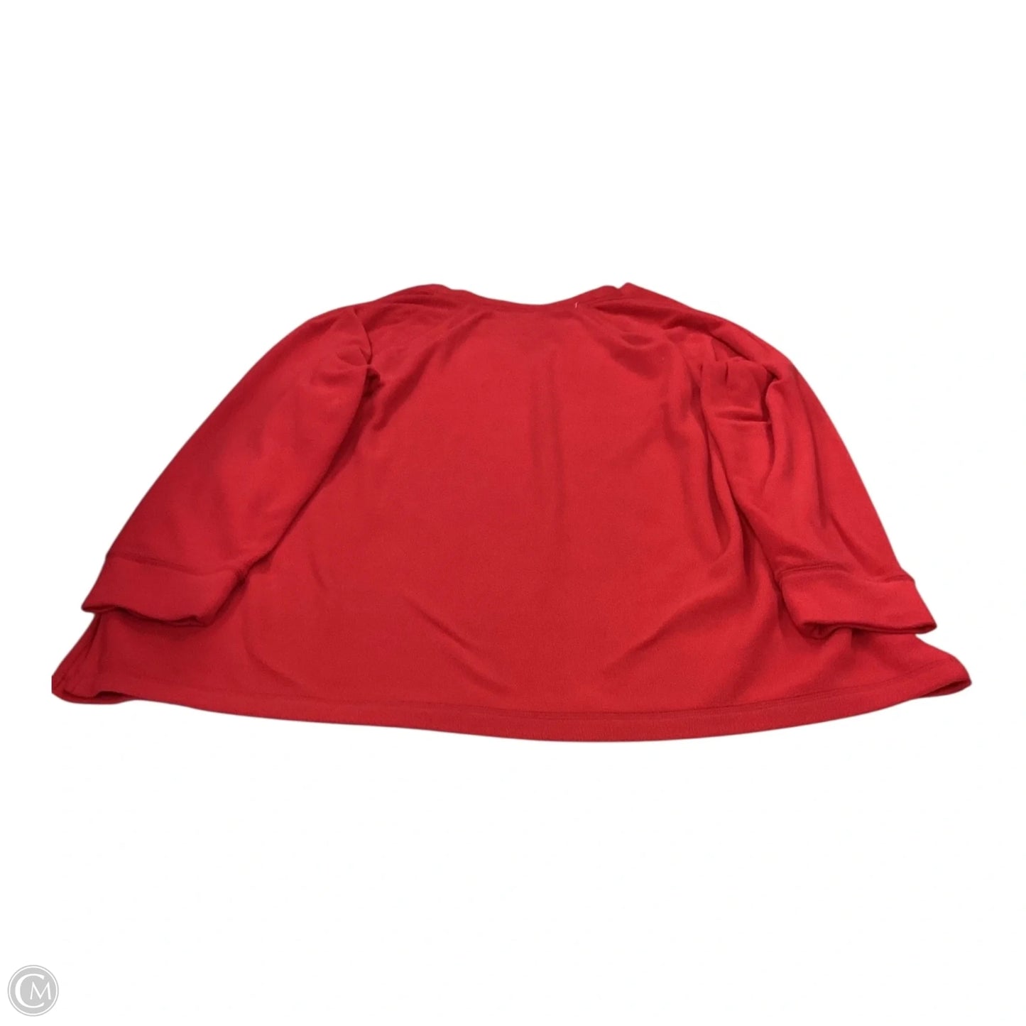 Sweater By Danskin In Red, Size: 2x