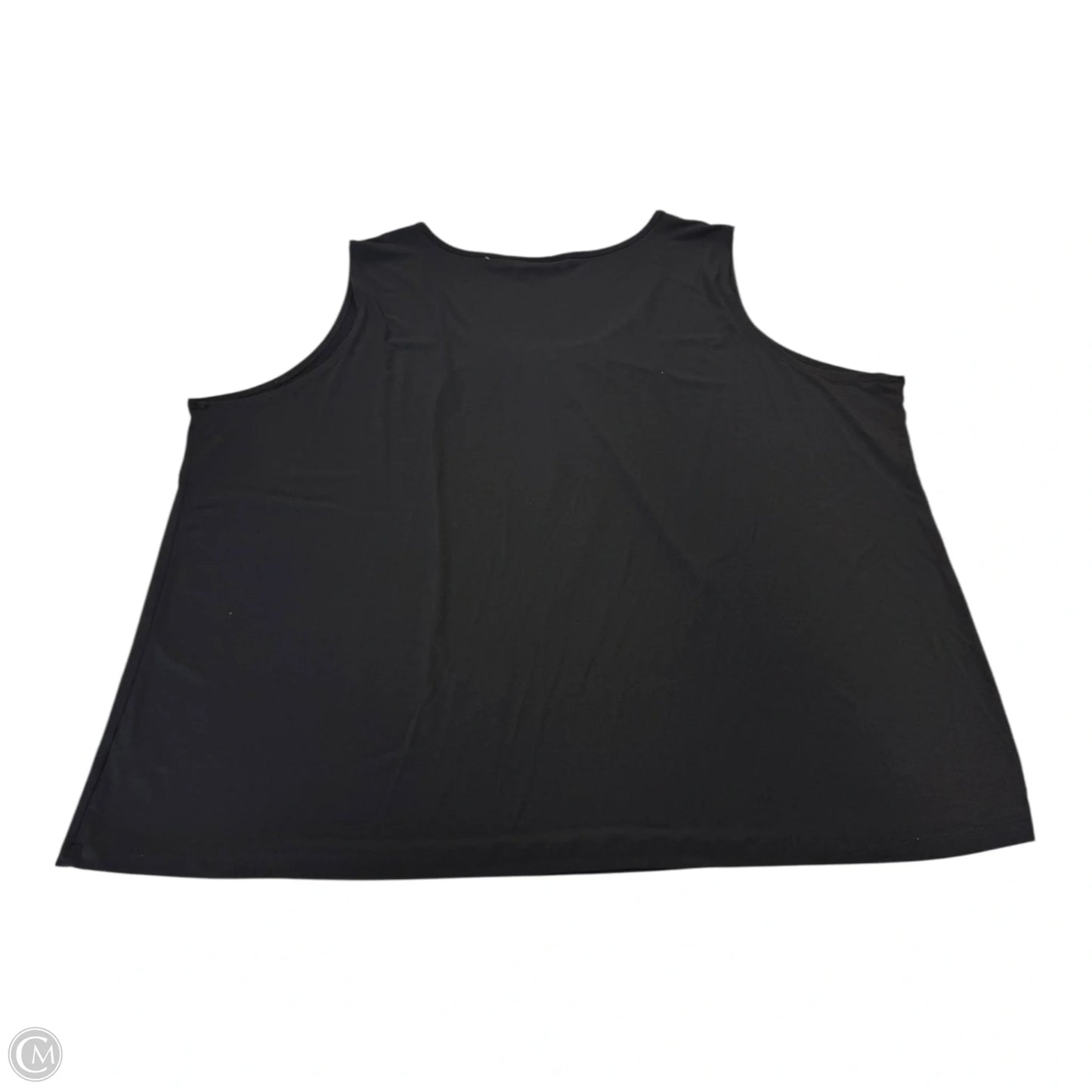 Top Sleeveless By Susan Graver In Grey, Size: 3x