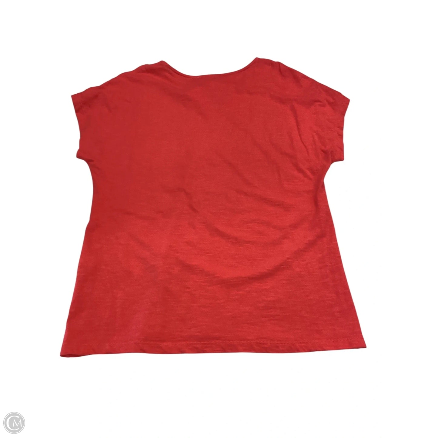 Top Short Sleeve By Chicos In Red, Size: M