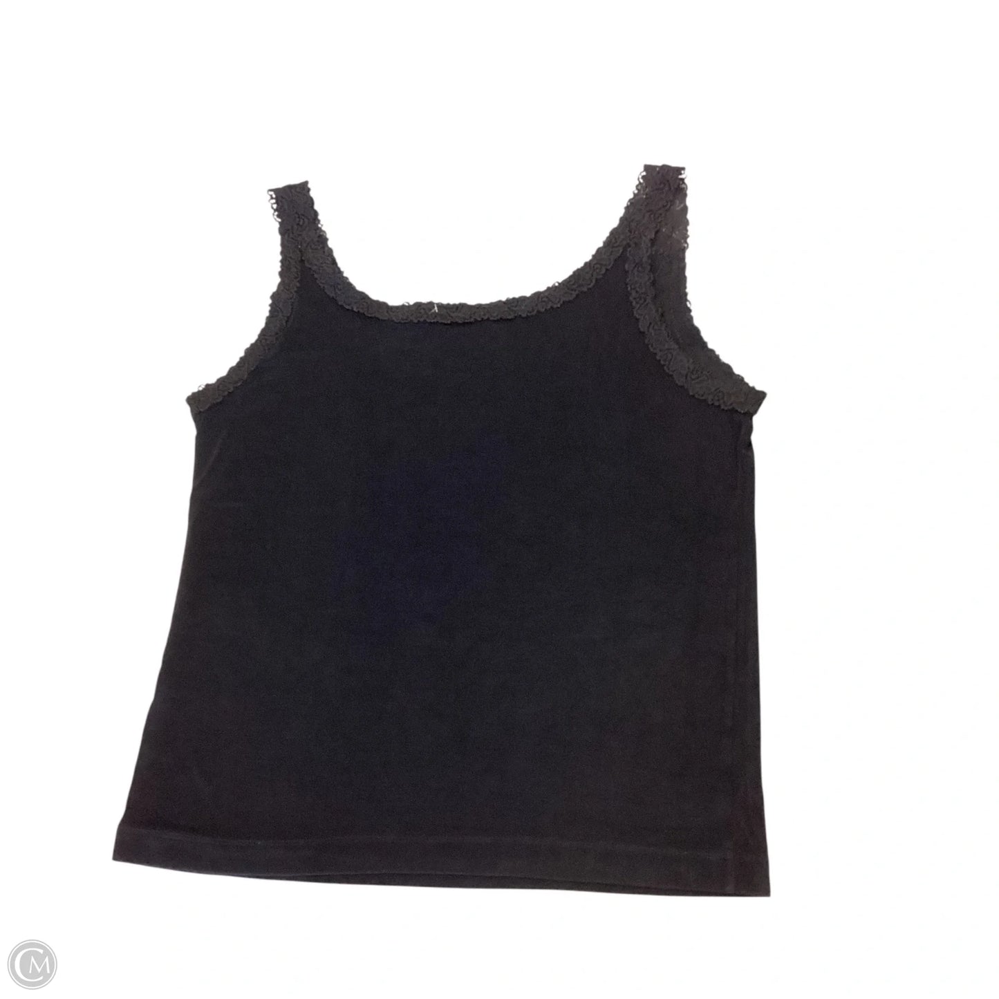Top Sleeveless By Chicos In Black, Size: 30