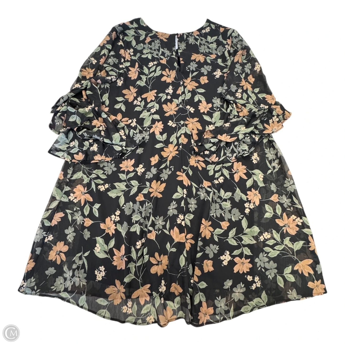 Dress Casual Short By Calvin Klein In Multi-colored, Size: L