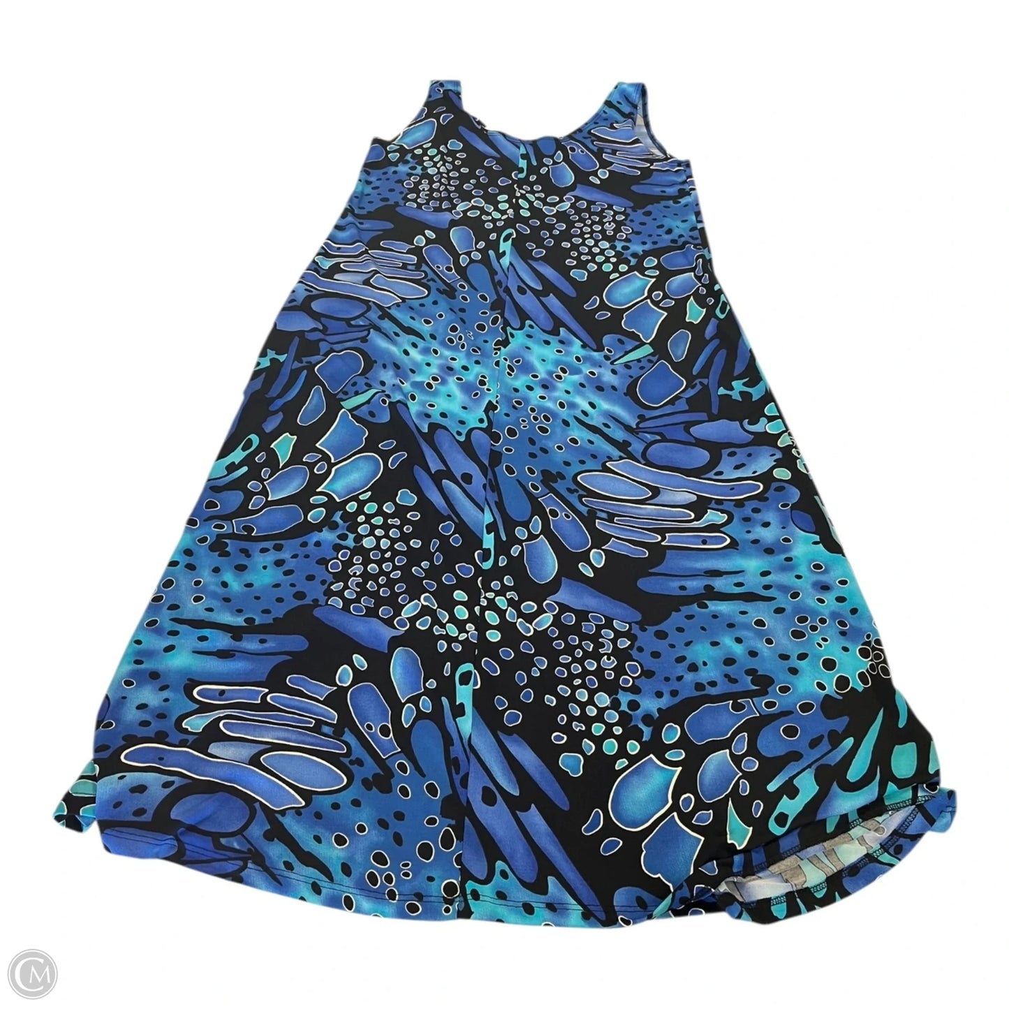 Dress Casual Midi By Clothes Mentor In Blue, Size: S