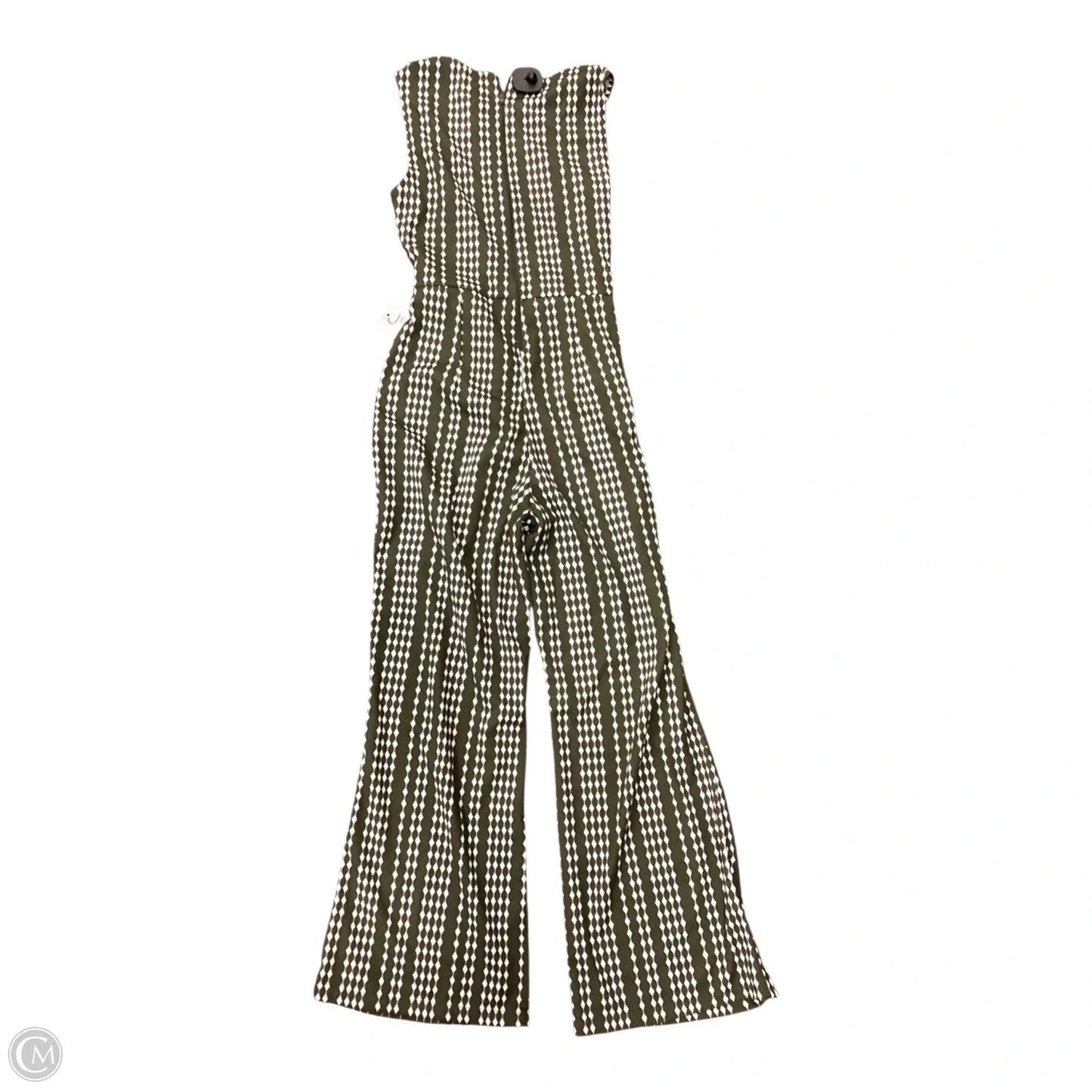 Jumpsuit By J For Justify In Green & White, Size: M