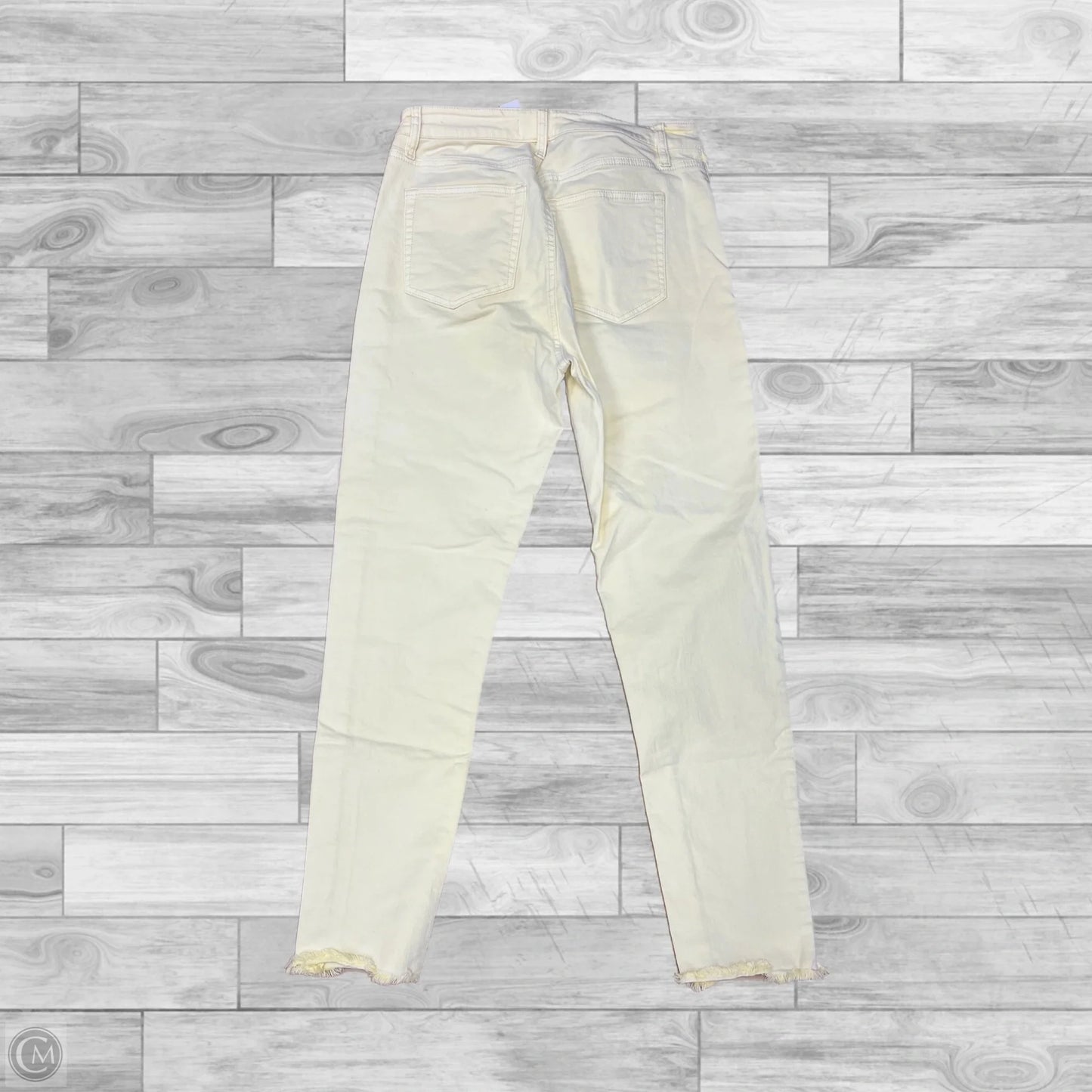 Jeans Skinny By Loft In Yellow, Size: 2