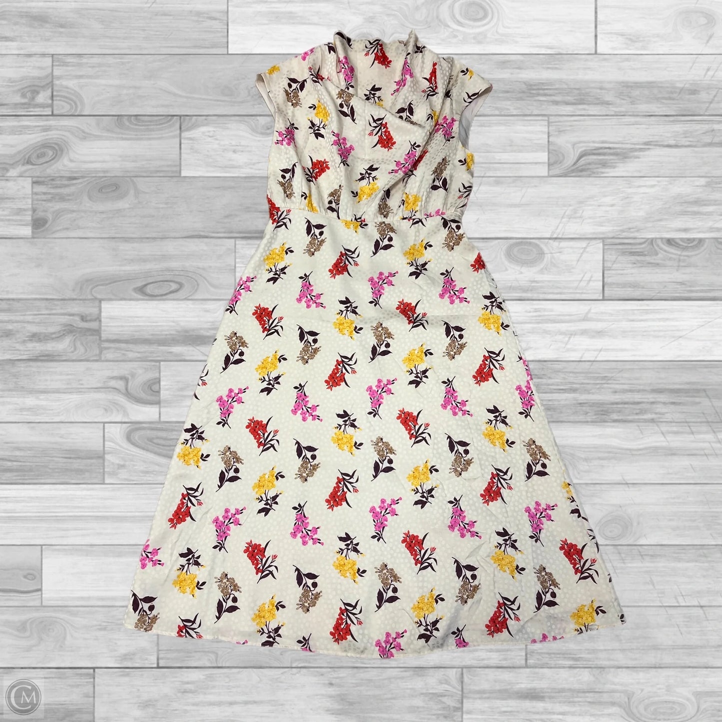 Dress Casual Maxi By Ann Taylor In Floral Print, Size: S