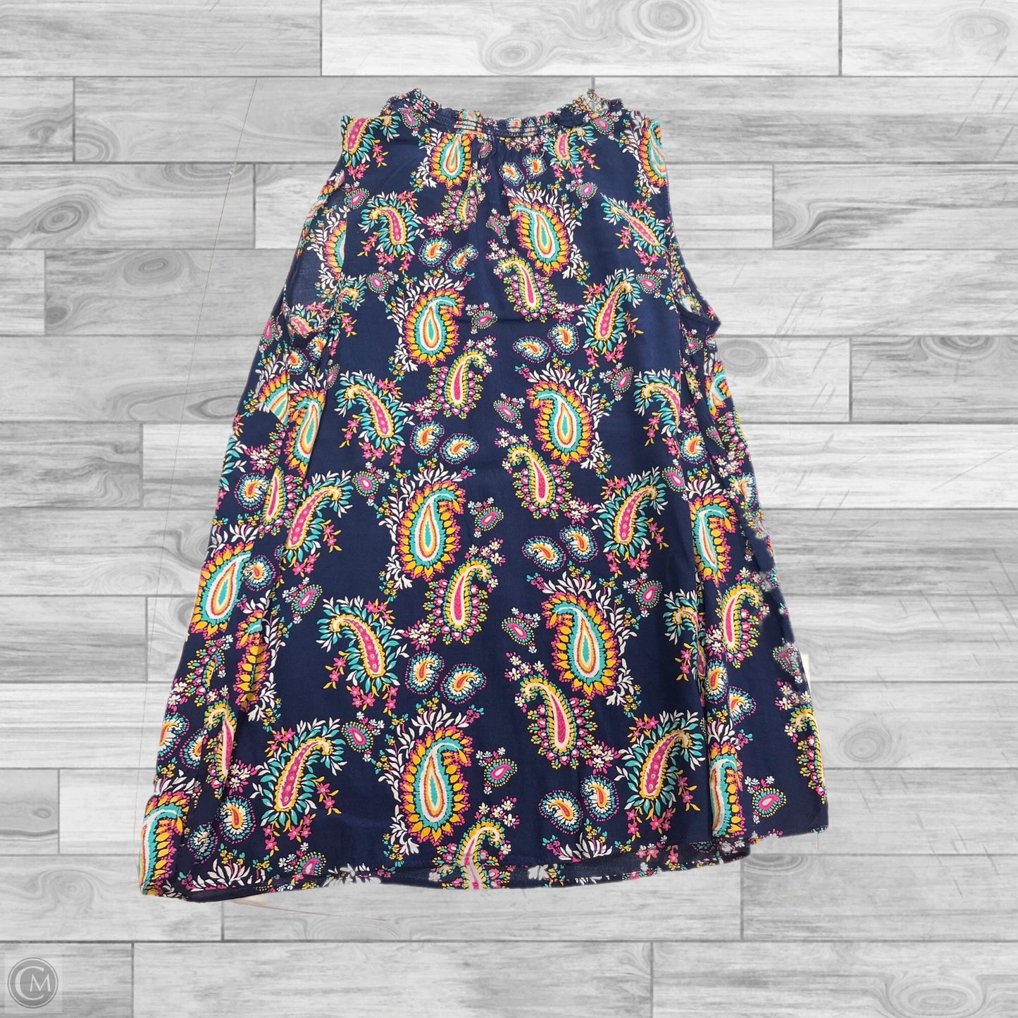 Top Sleeveless By Talbots In Multi-colored, Size: S