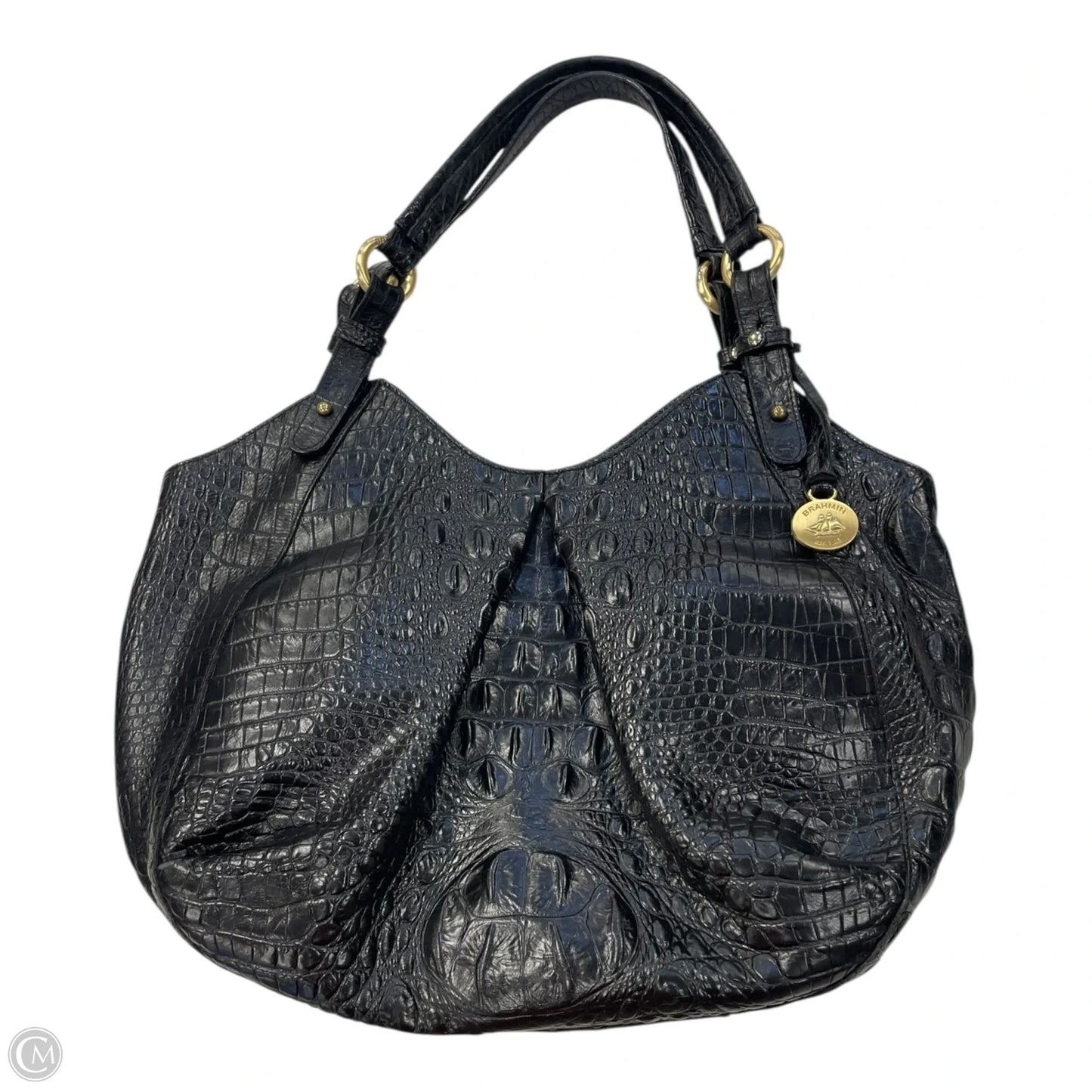 Handbag Designer By Brahmin, Size: Medium