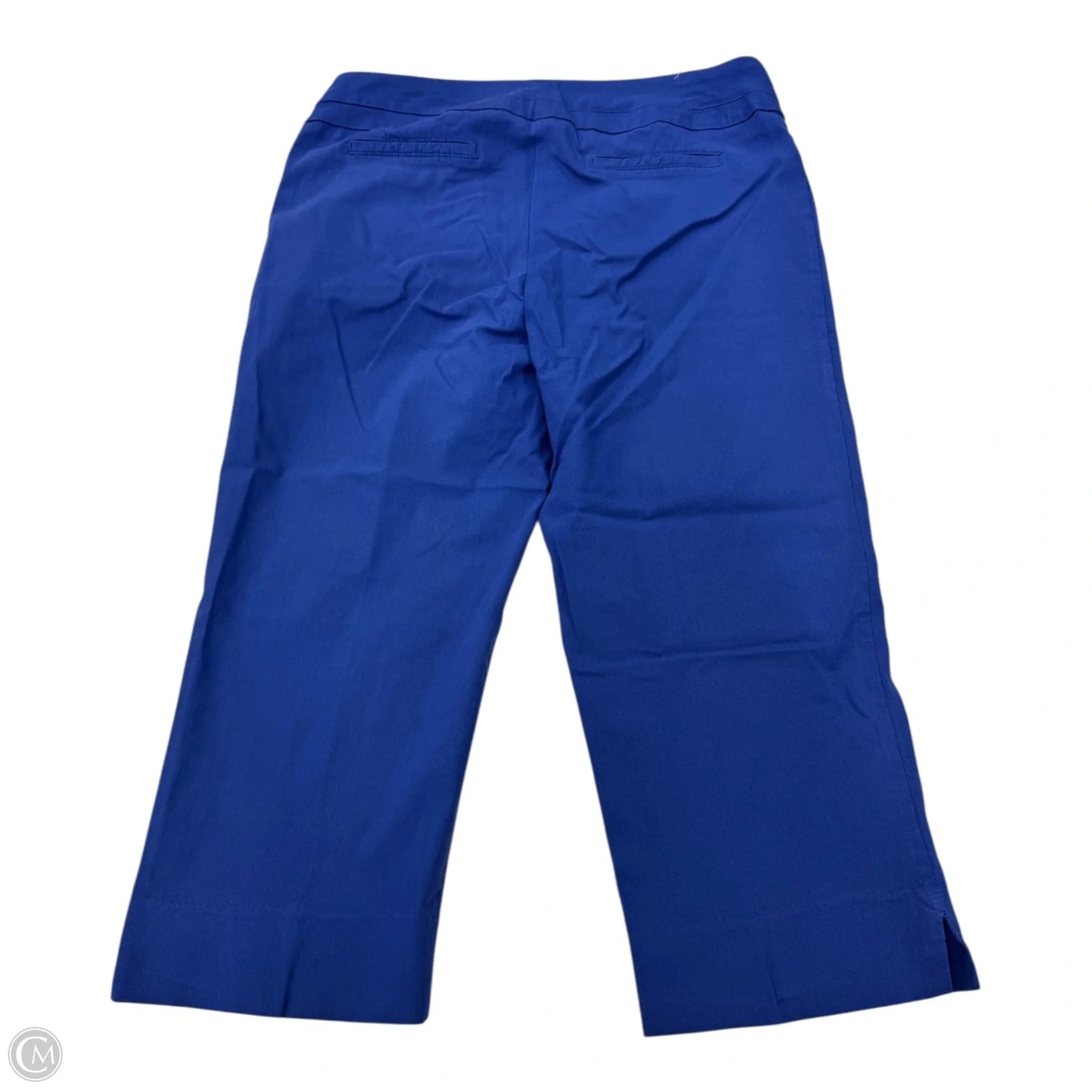 Capris By Zac And Rachel In Blue, Size: 12