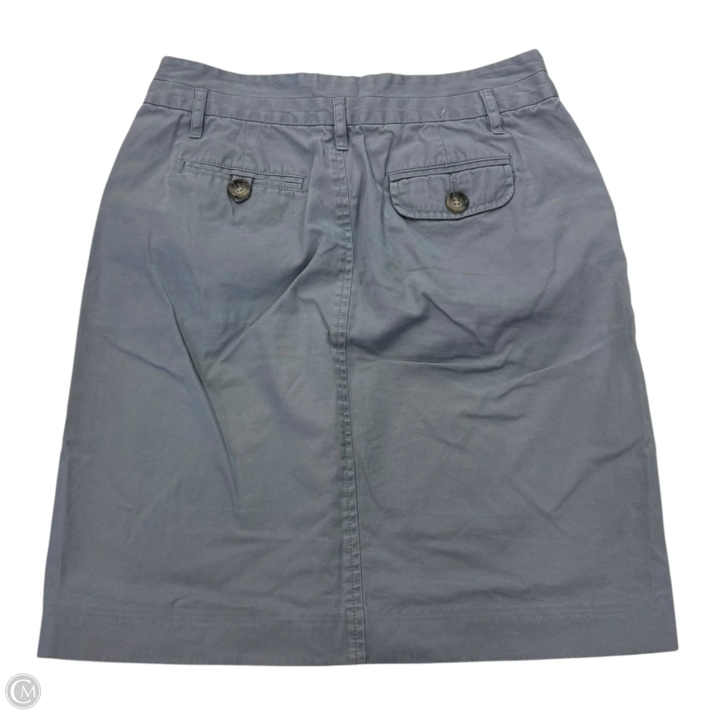 Skirt Midi By Banana Republic In Blue, Size: 0