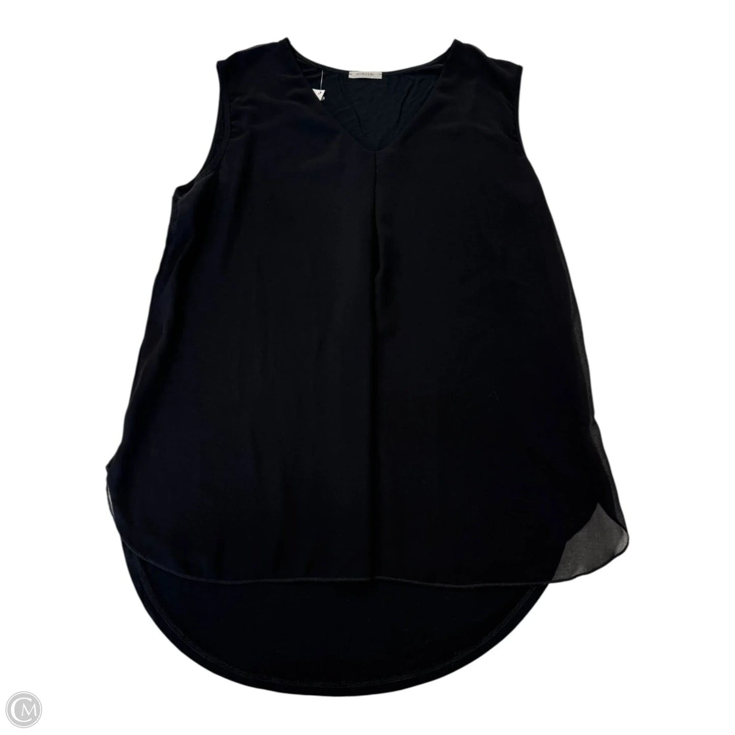 Top Sleeveless By Clothes Mentor In Black, Size: L