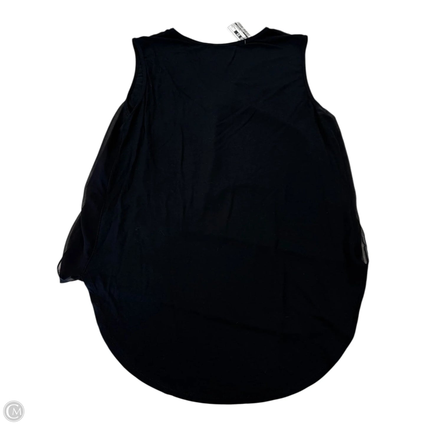 Top Sleeveless By Clothes Mentor In Black, Size: L