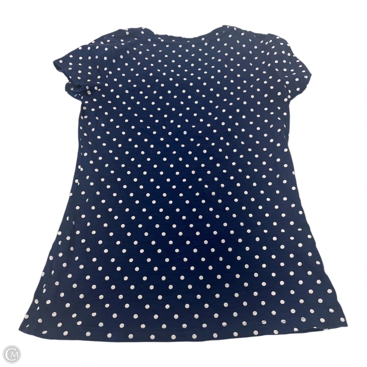Top Short Sleeve Basic By Style And Co Collection Women In Polkadot Pattern, Size: Sp