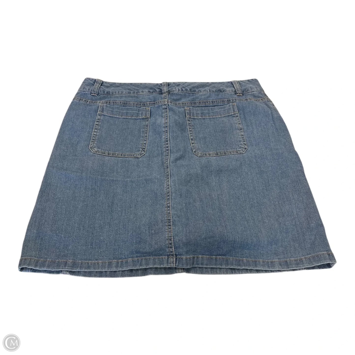 Skort By Croft And Barrow In Blue, Size: 14