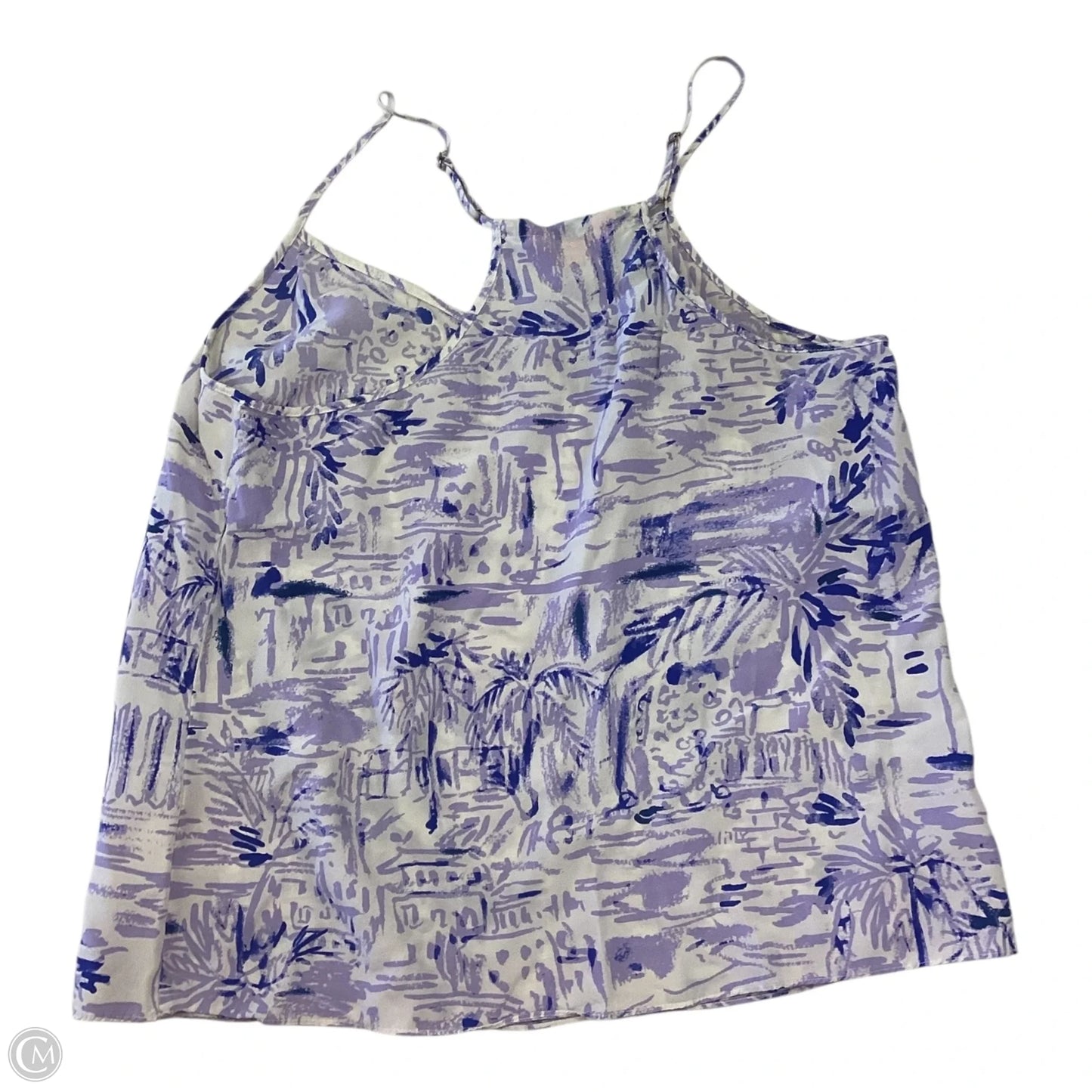 Tank Top Designer By Lilly Pulitzer In Purple, Size: M