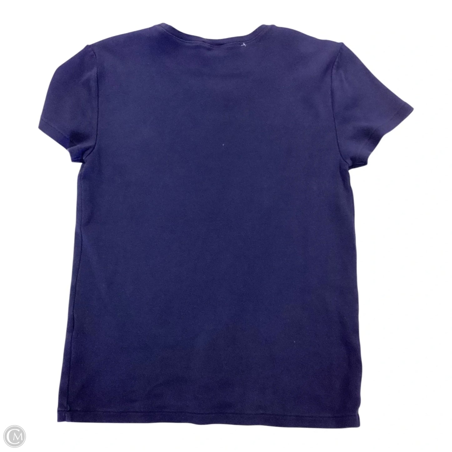 Top Short Sleeve Basic By Polo Ralph Lauren In Navy, Size: L