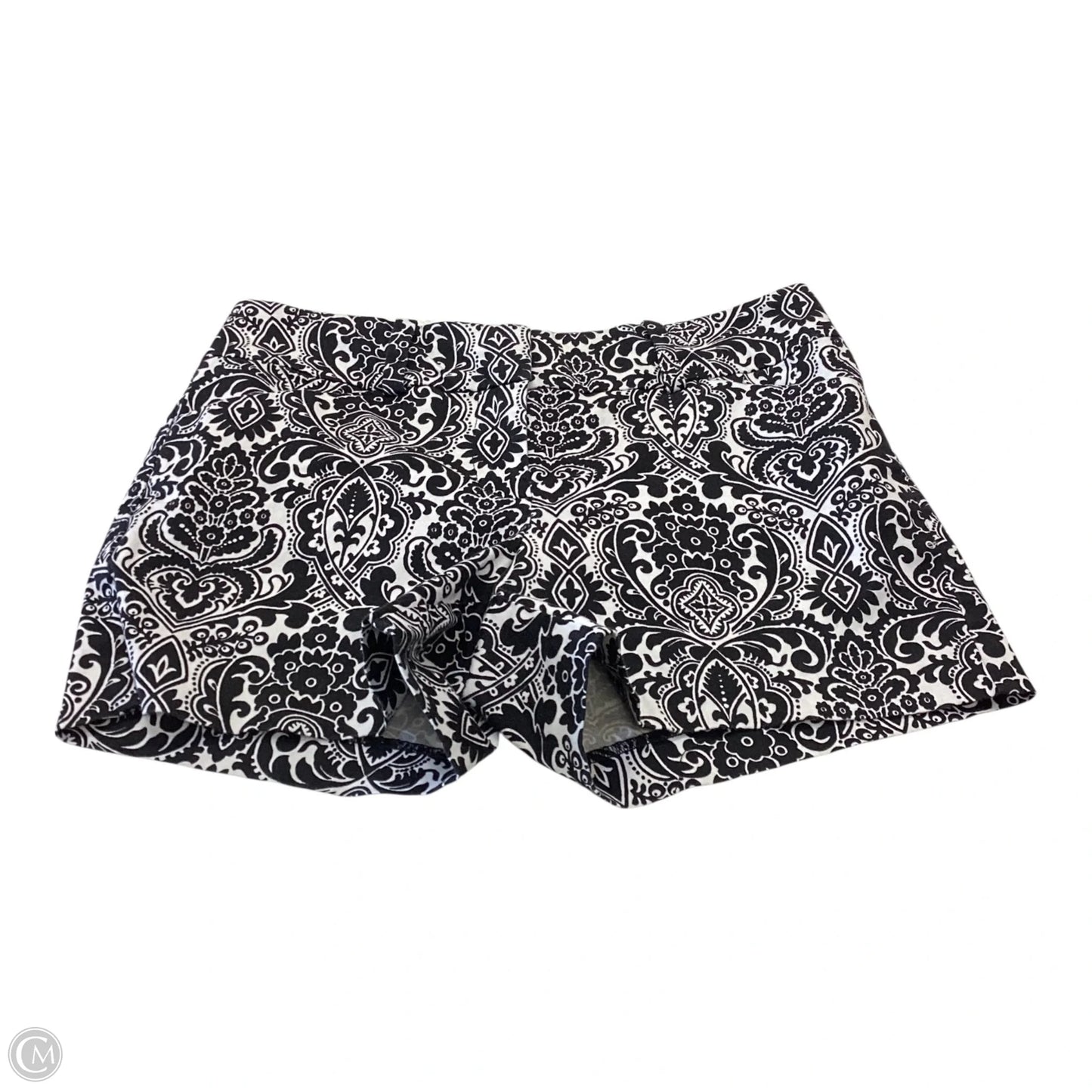 Shorts By Ann Taylor In Black & White, Size: 2p