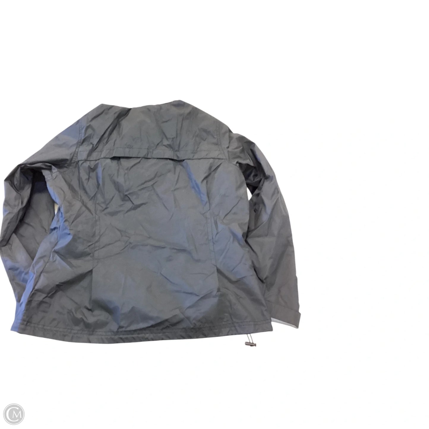 Jacket Windbreaker By Columbia In Grey, Size: M