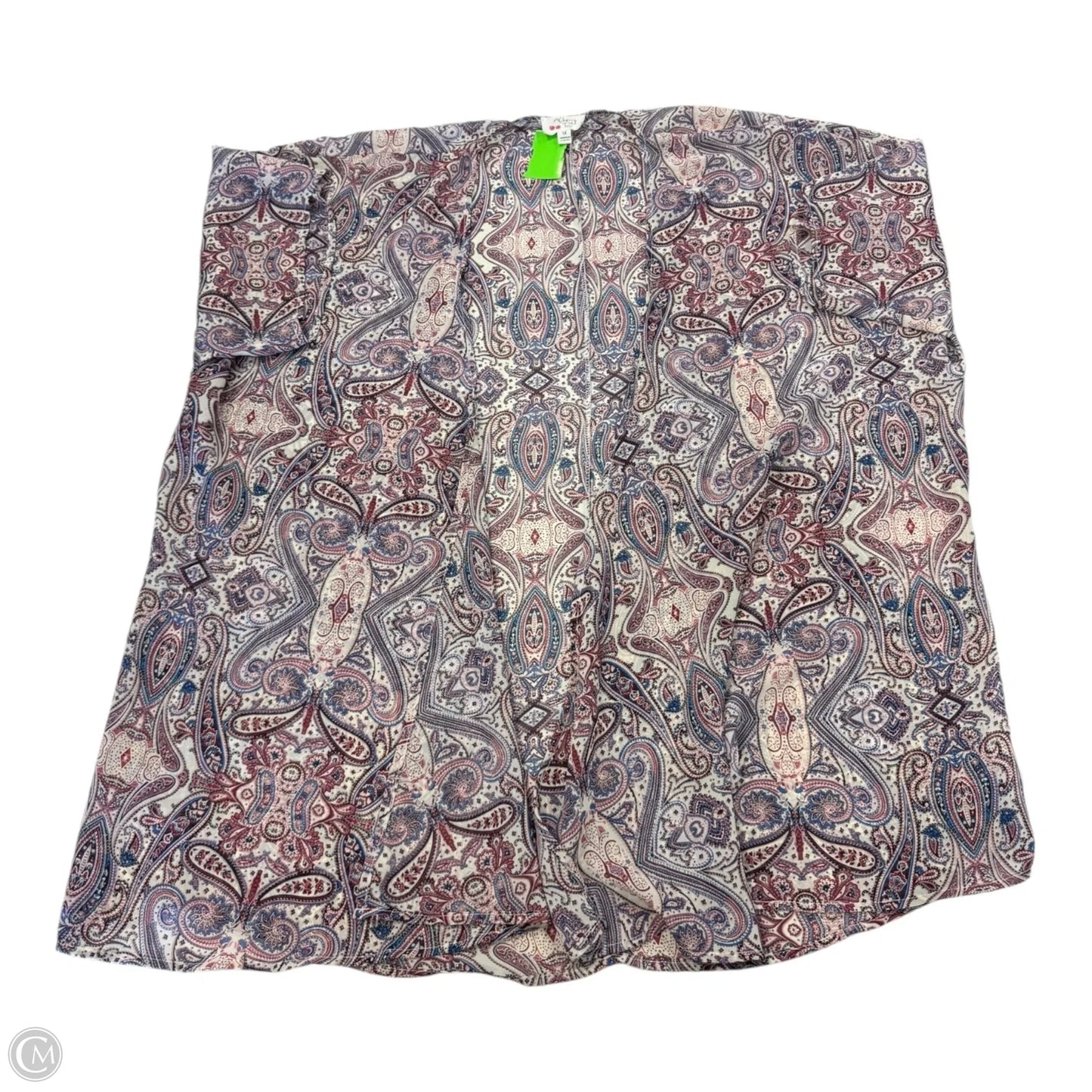 Kimono By Clothes Mentor In Paisley Print, Size: 1x