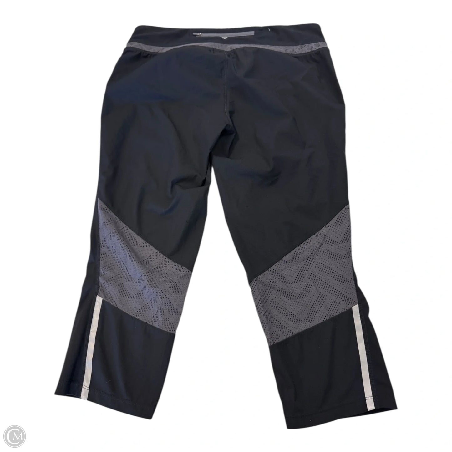 Athletic Capris By Tangerine In Black, Size: L