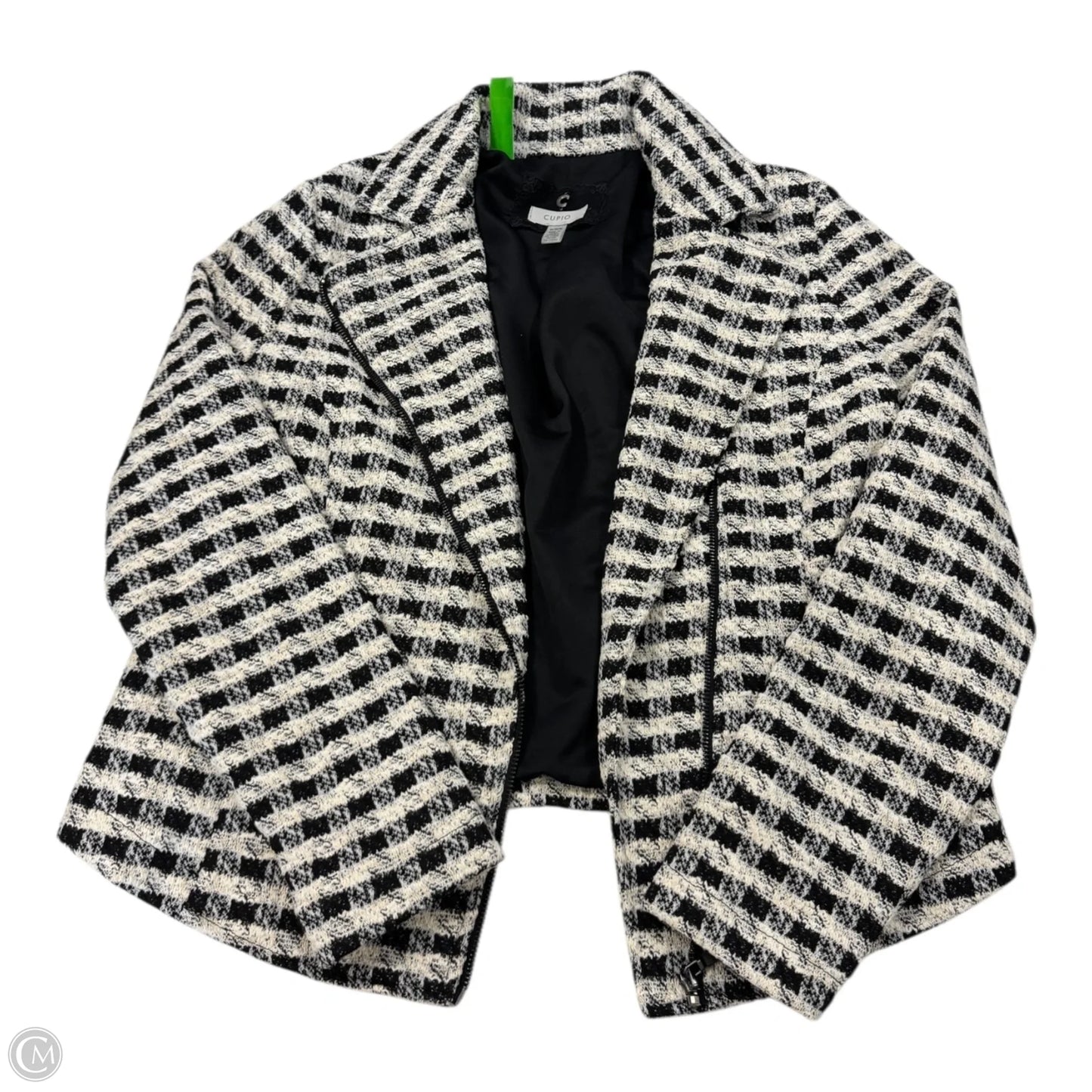 Jacket Other By Cupio In Black & White, Size: M