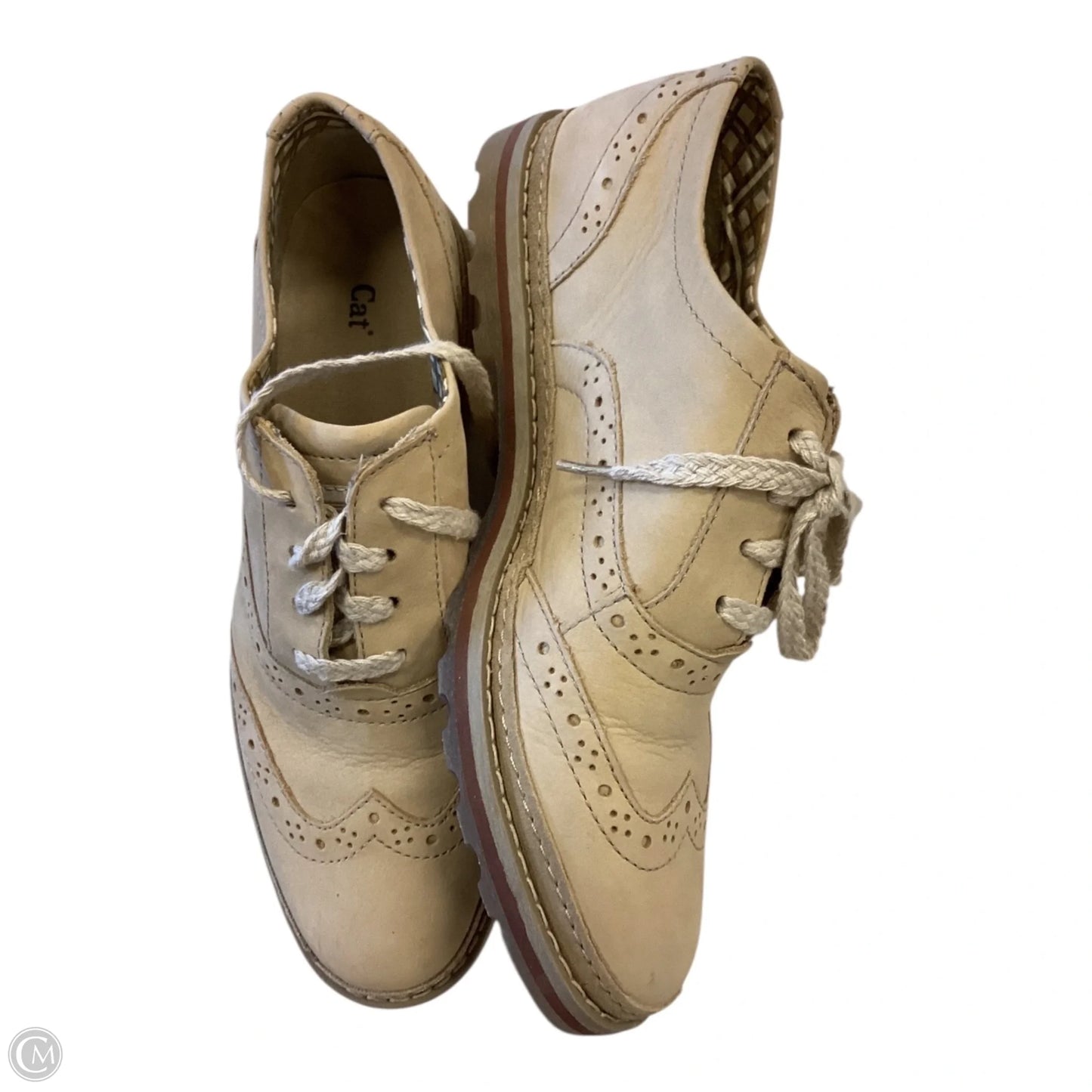 Shoes Flats By Clothes Mentor In Yellow, Size: 7.5