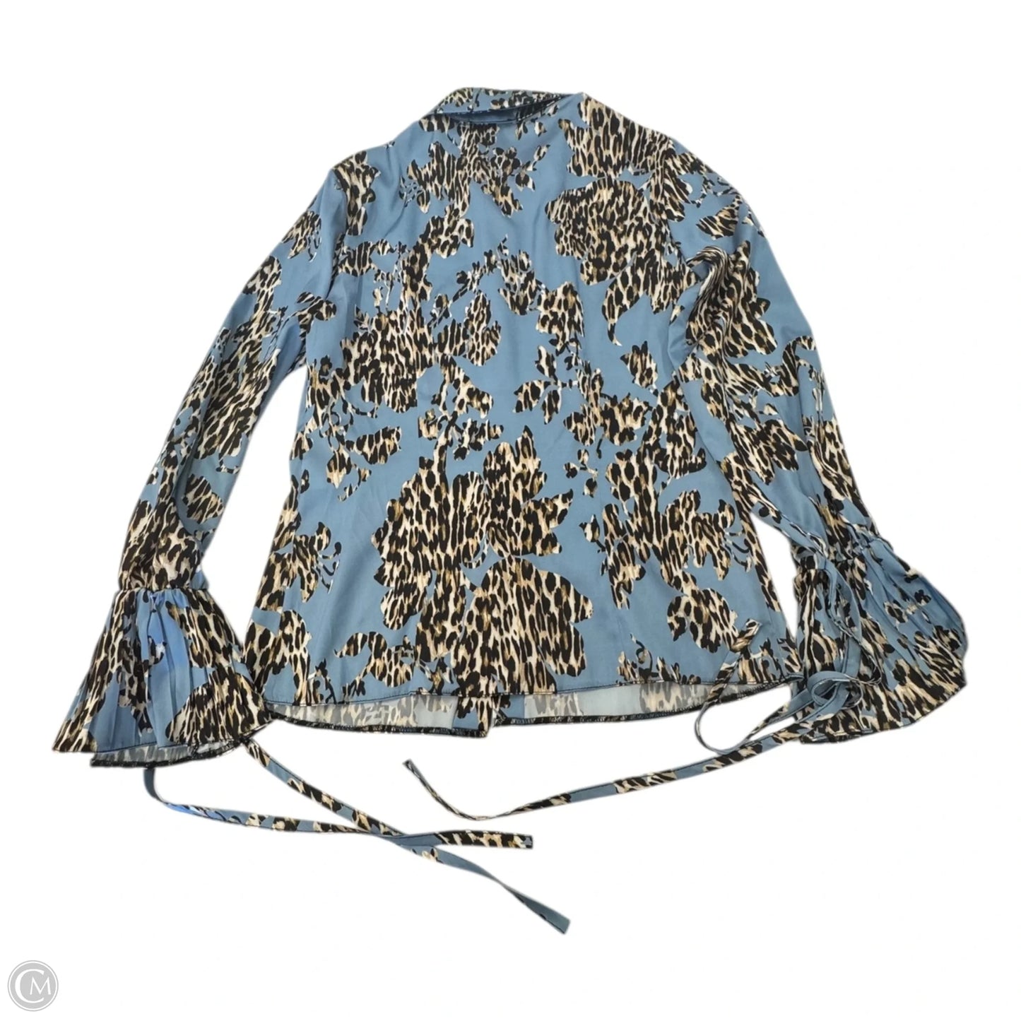 Top Long Sleeve By Clothes Mentor In Animal Print, Size: 8