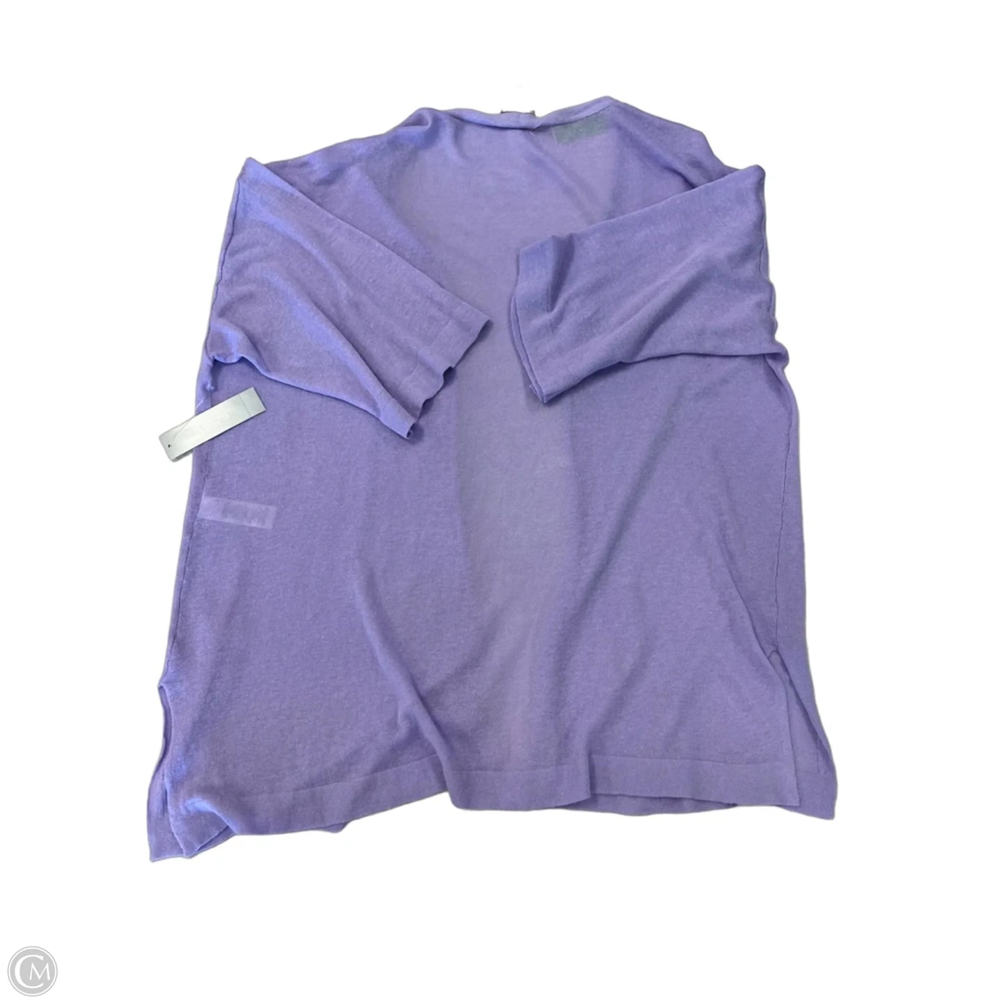 Cardigan By Chicos In Purple, Size: L