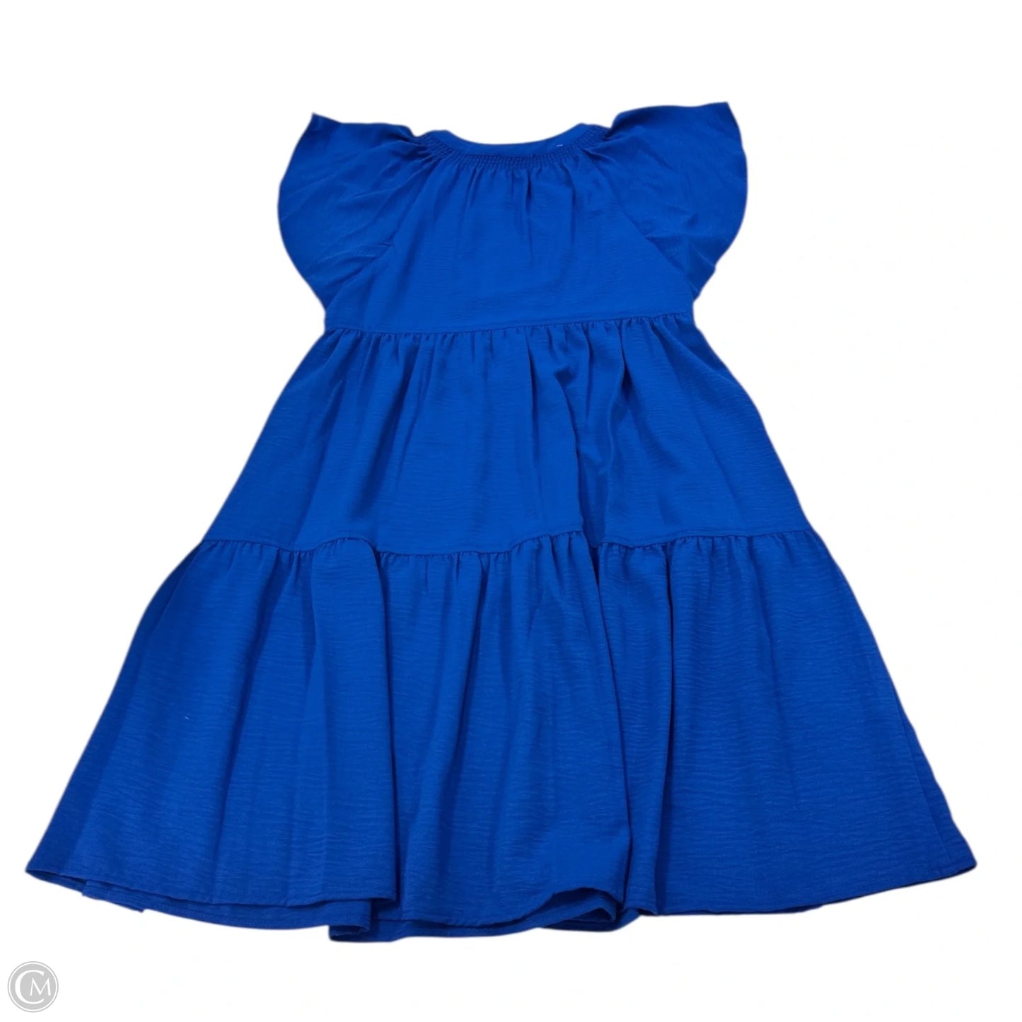 Dress Casual Short By Calvin Klein In Blue, Size: 6