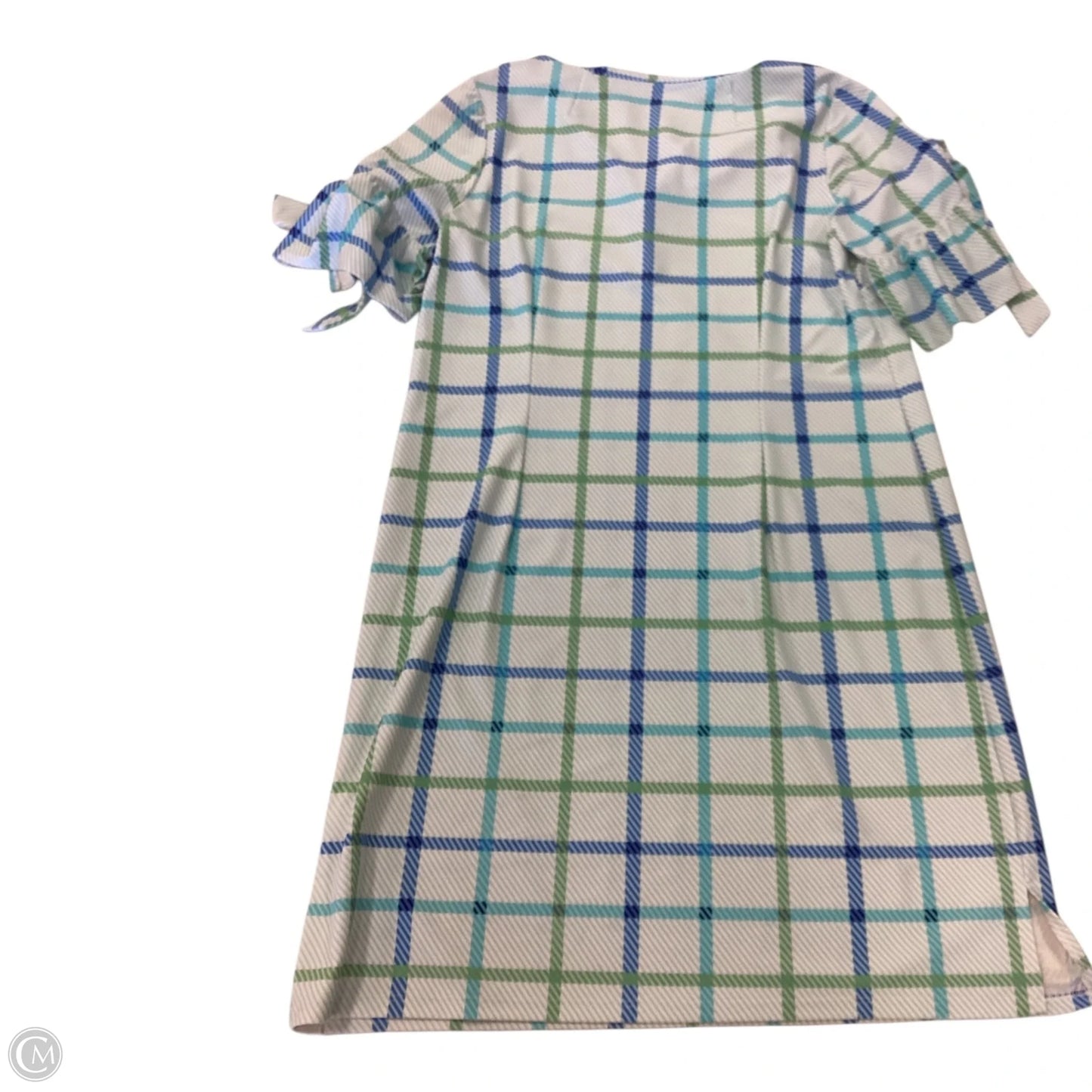 Dress Casual Short By Jude Connally In Blue & Green, Size: M