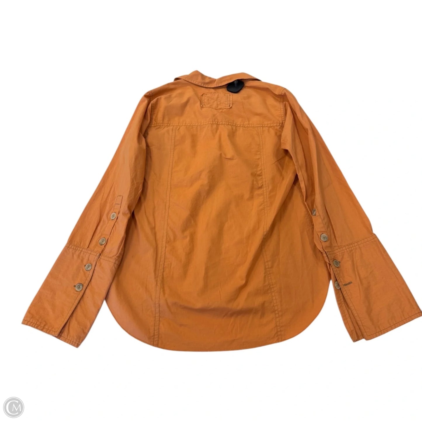 Top Long Sleeve By Free People In Orange, Size: S