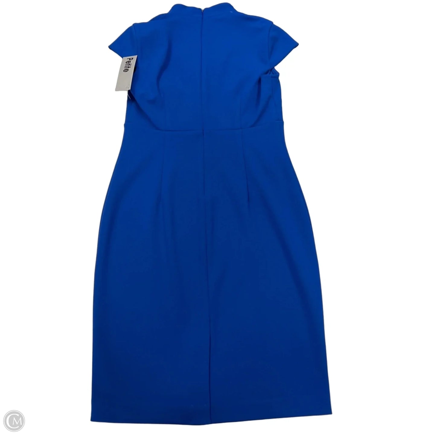 Dress Work By Calvin Klein In Blue, Size: S