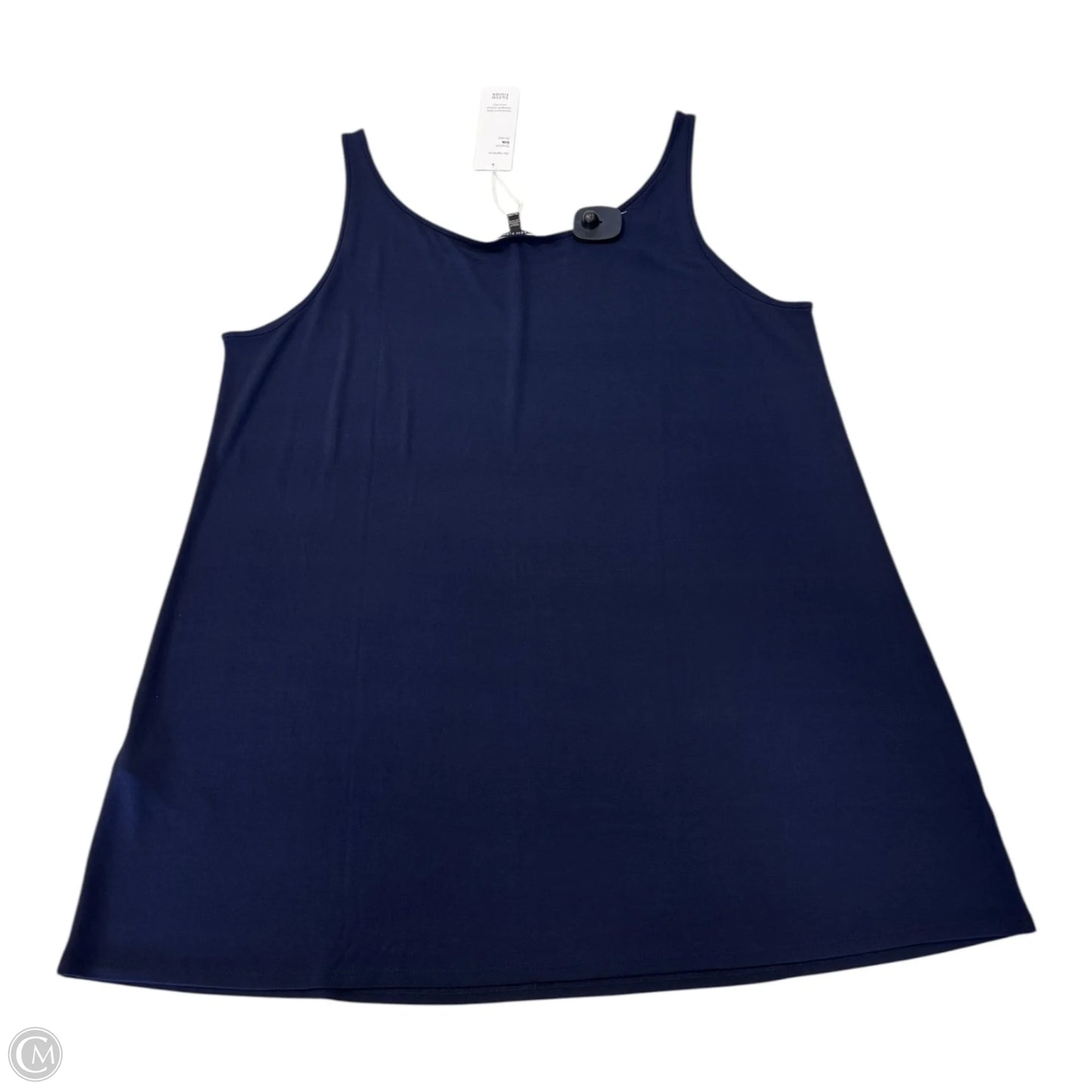 Tank Top By Eileen Fisher In Navy, Size: Xl