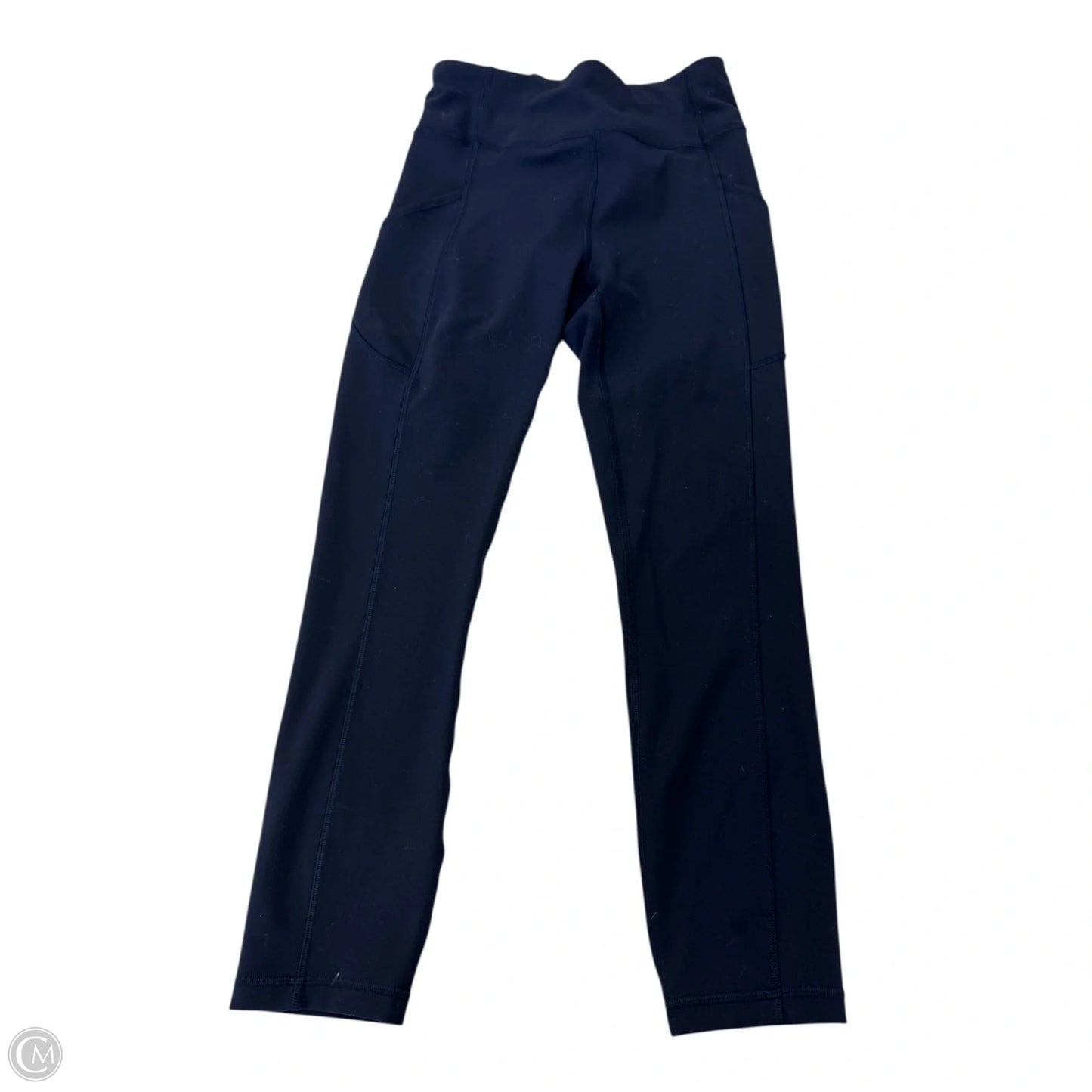 Athletic Leggings By Lululemon In Navy, Size: 6