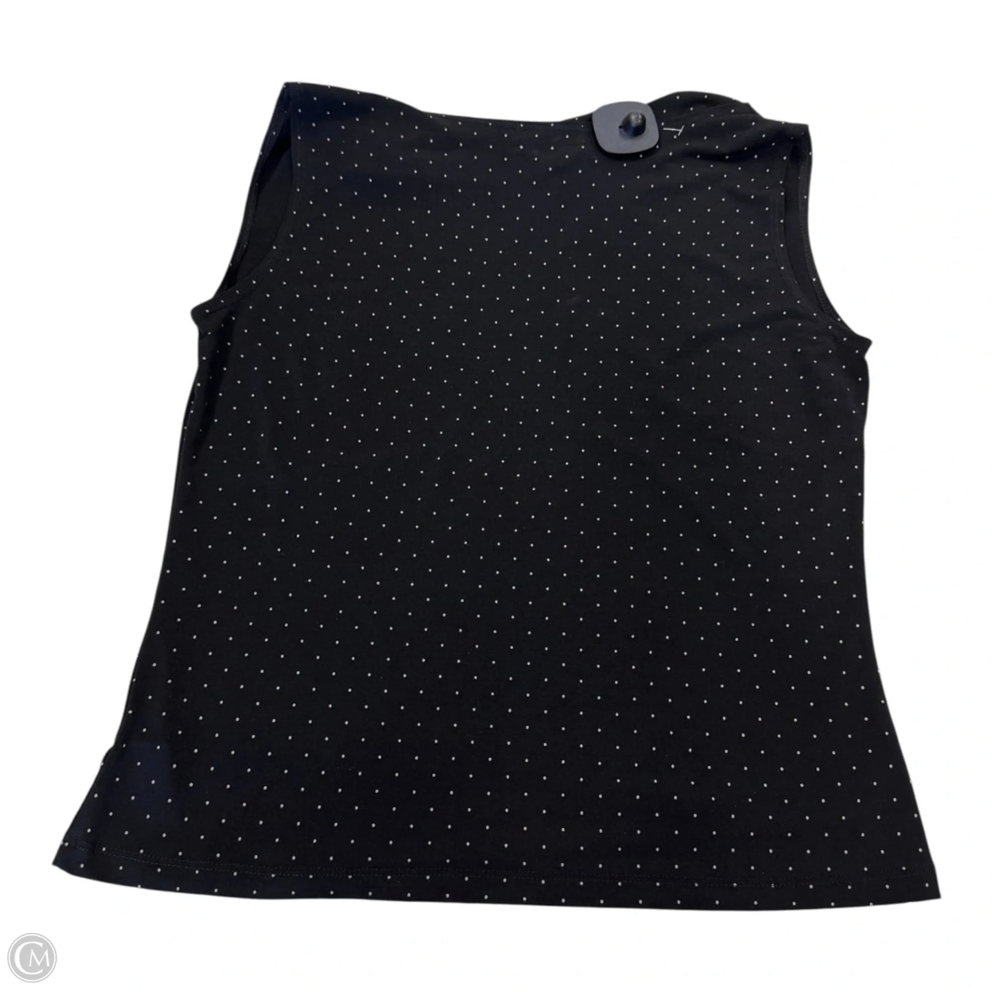 Blouse Sleeveless By Clothes Mentor In Black, Size: M
