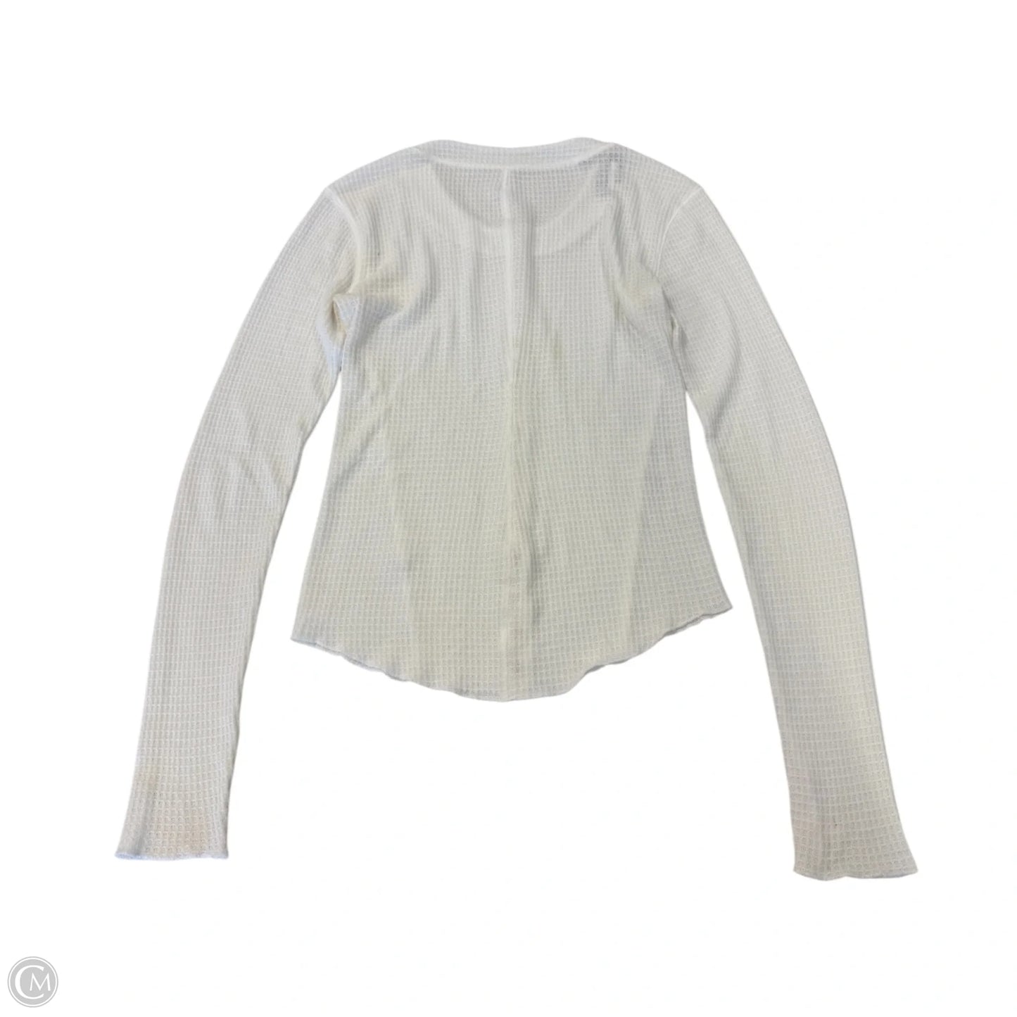 Top Long Sleeve By Free People In White, Size: Xs