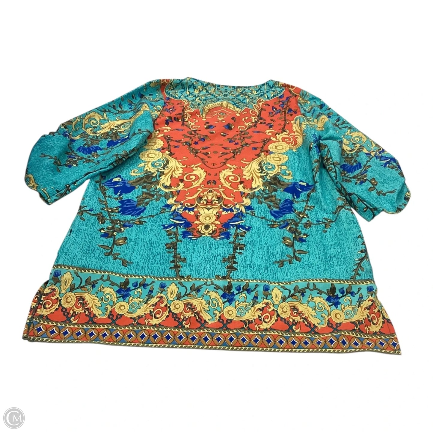 Top Long Sleeve By Clothes Mentor In Multi-colored, Size: L