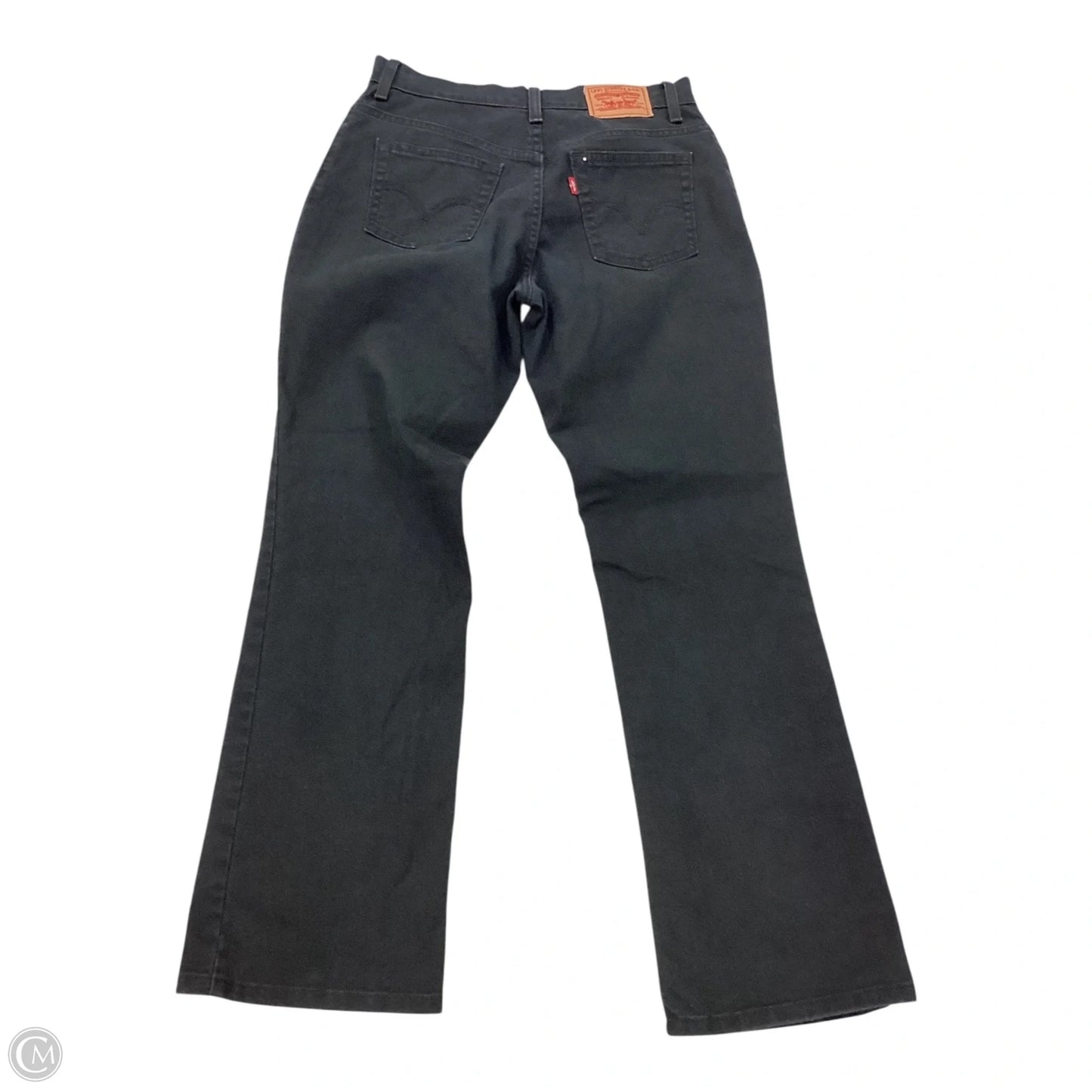 Jeans Boot Cut By Levis In Black, Size: 8