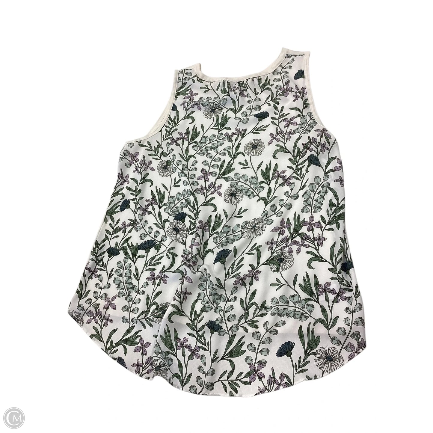 Top Sleeveless By Loft In Multi-colored, Size: Lp