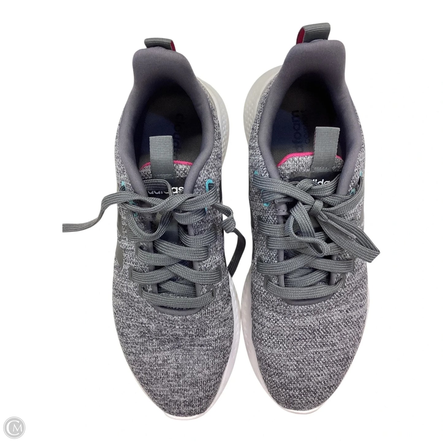 Shoes Sneakers By Adidas In Grey, Size: 7