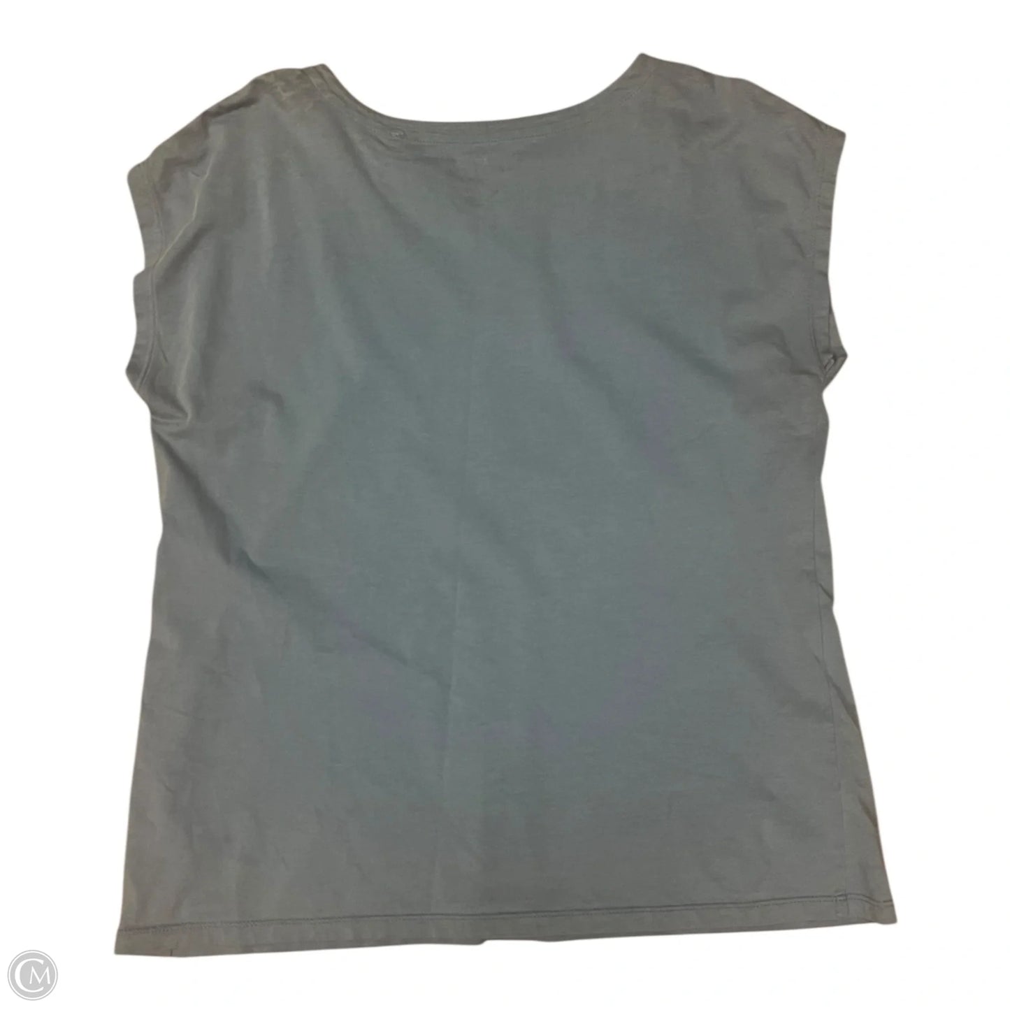 Top Short Sleeve By Talbots In Blue, Size: Mp