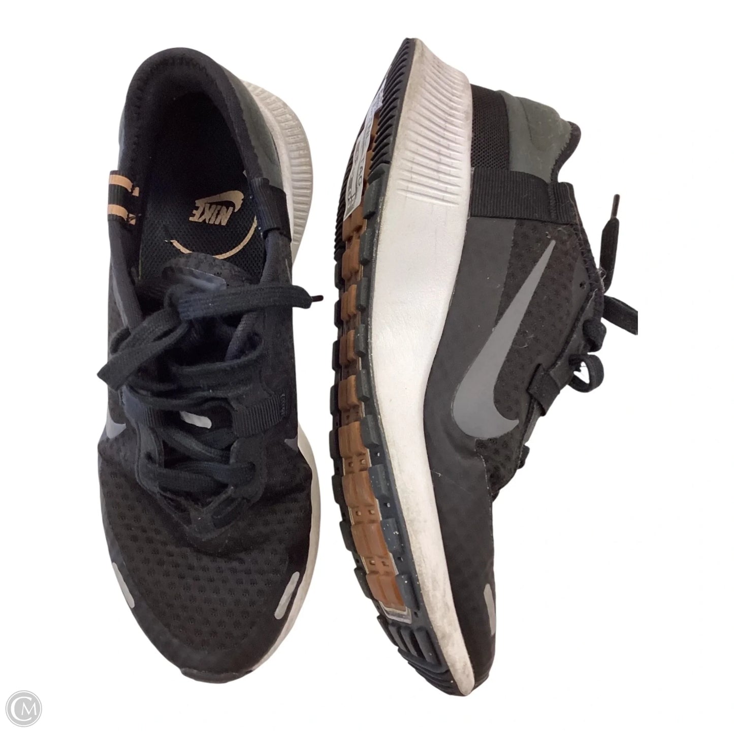 Shoes Sneakers By Nike In Black, Size: 8