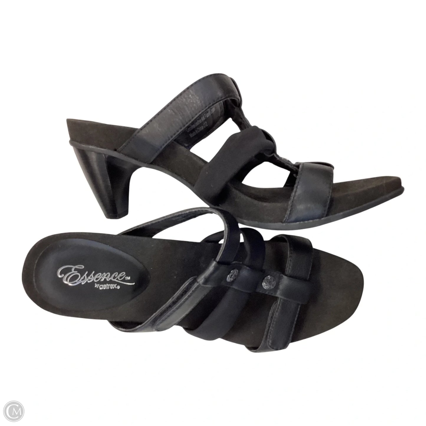 Shoes Heels Block By Clothes Mentor In Black, Size: 8